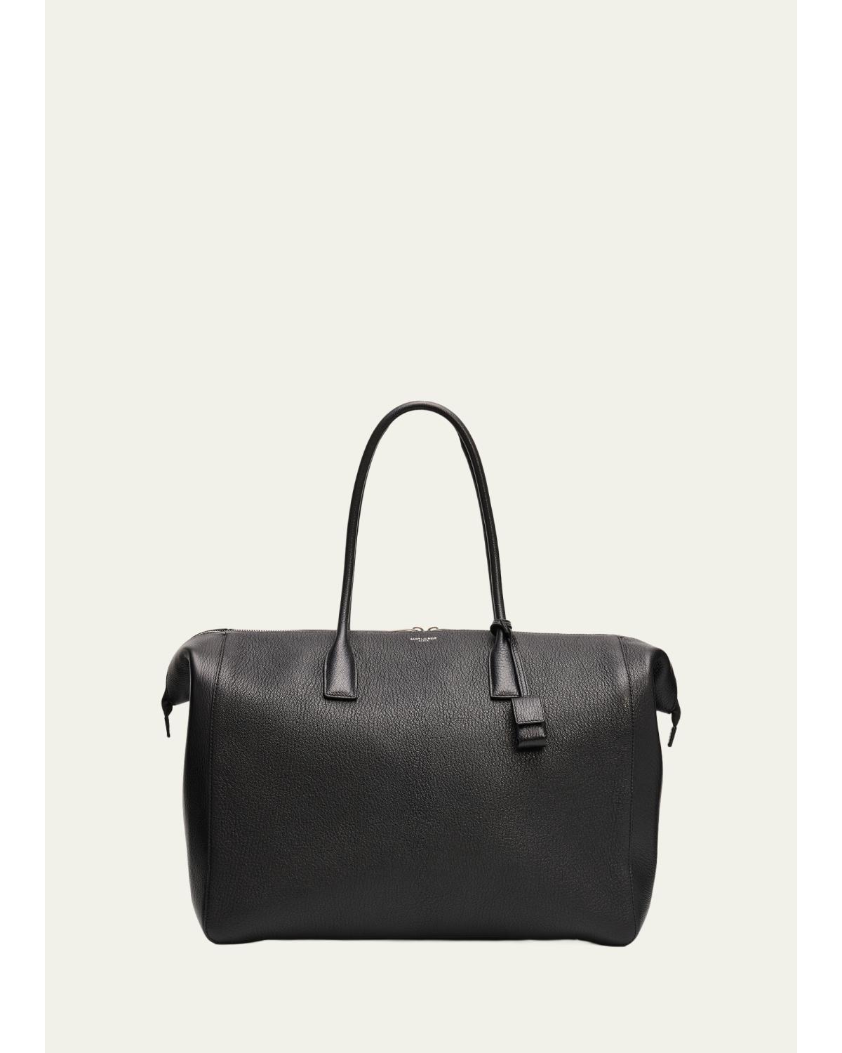 Men's North/South Doctor Bag in Grainy Leather