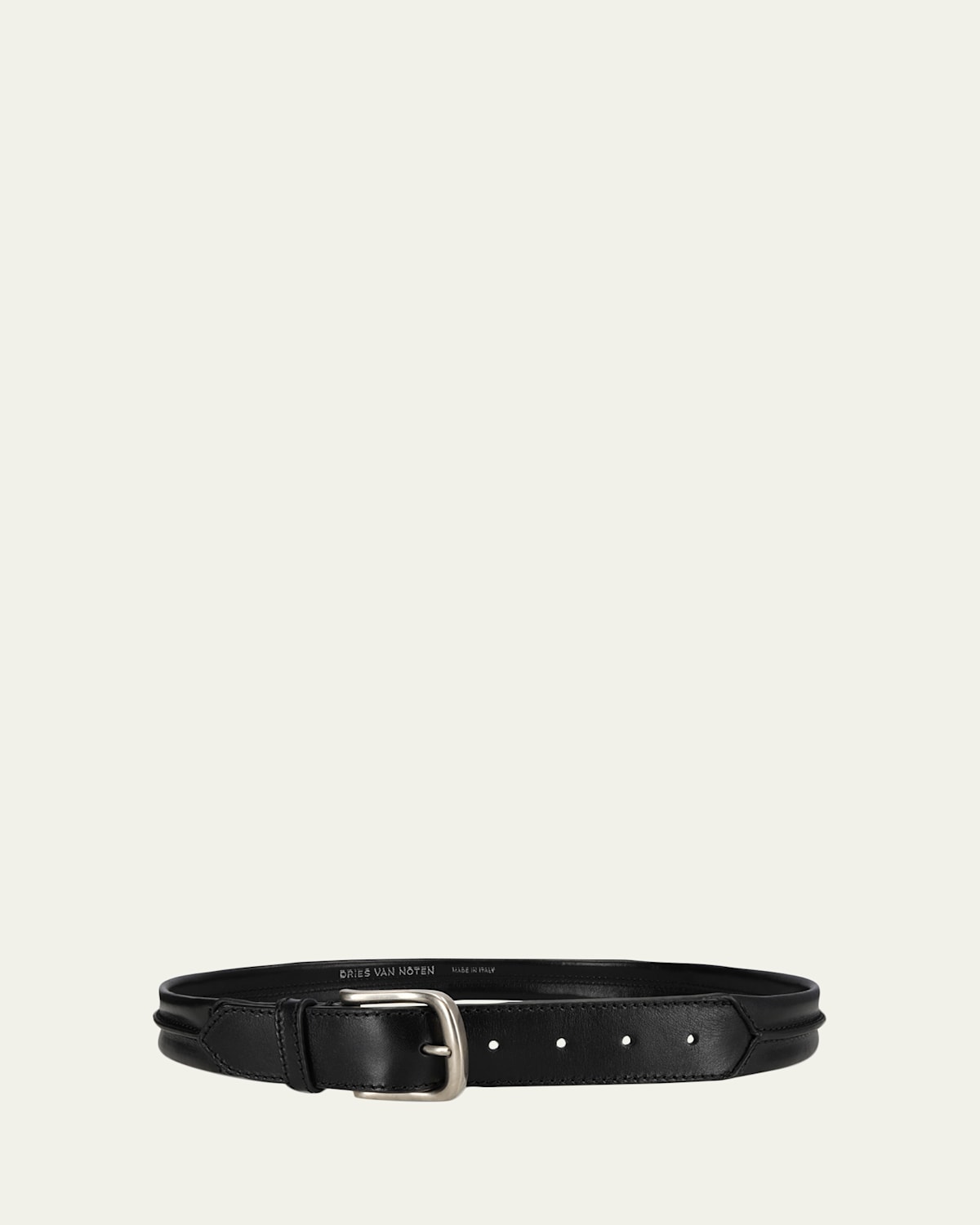 Dries Van Noten Men's Leather Belt | Thumbnail 4