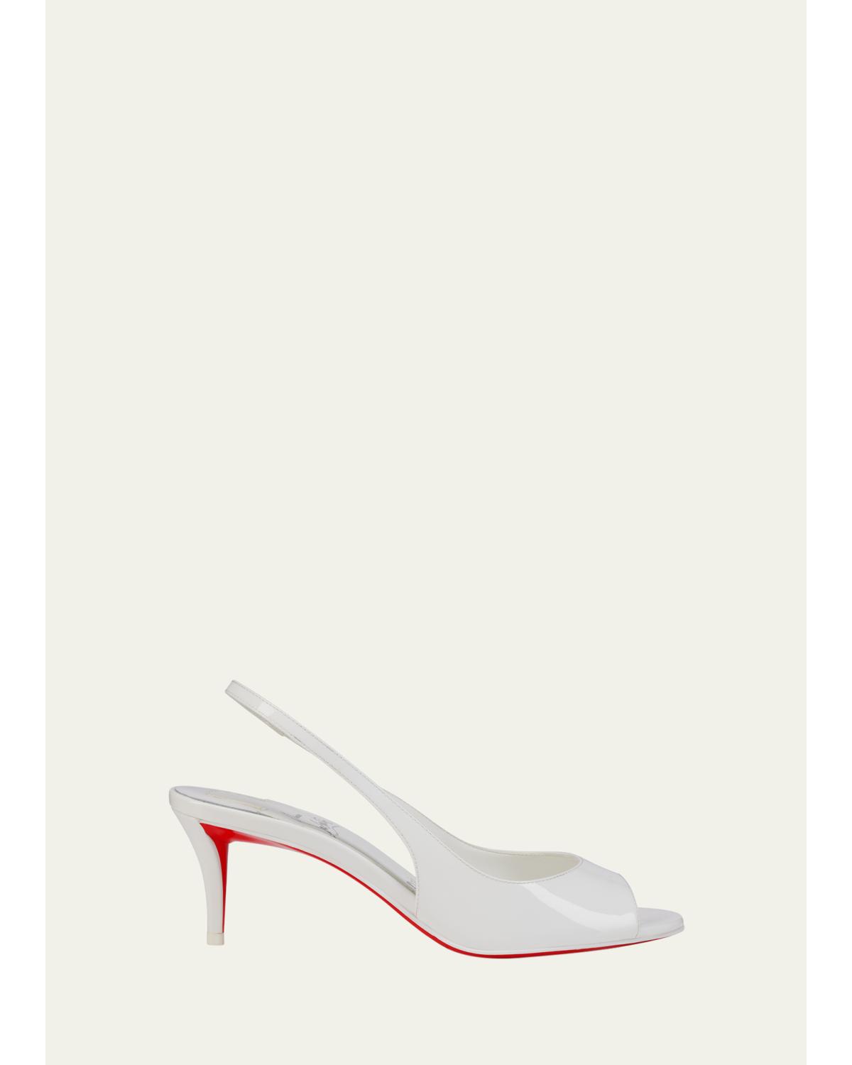 60mm Sofia Z Patent Leather Slingback Pumps