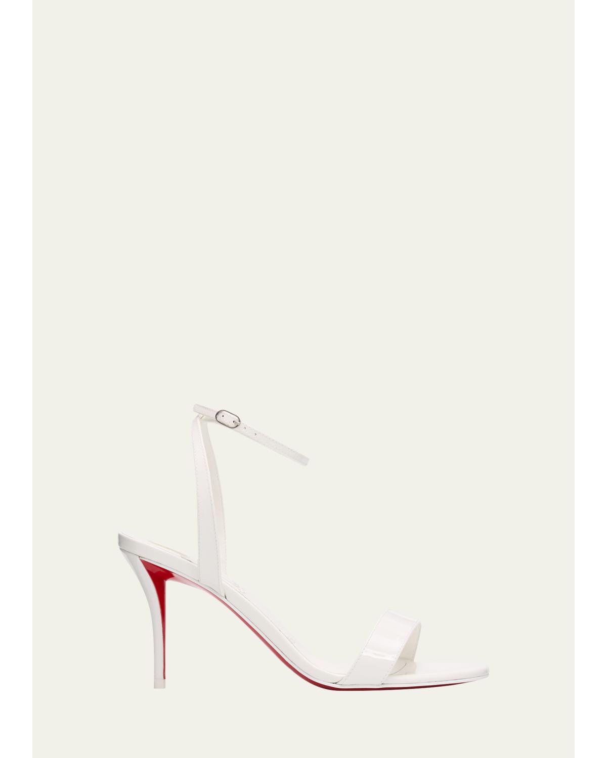 80Mm Miss Z Patent Leather Ankle-Strap Sandals