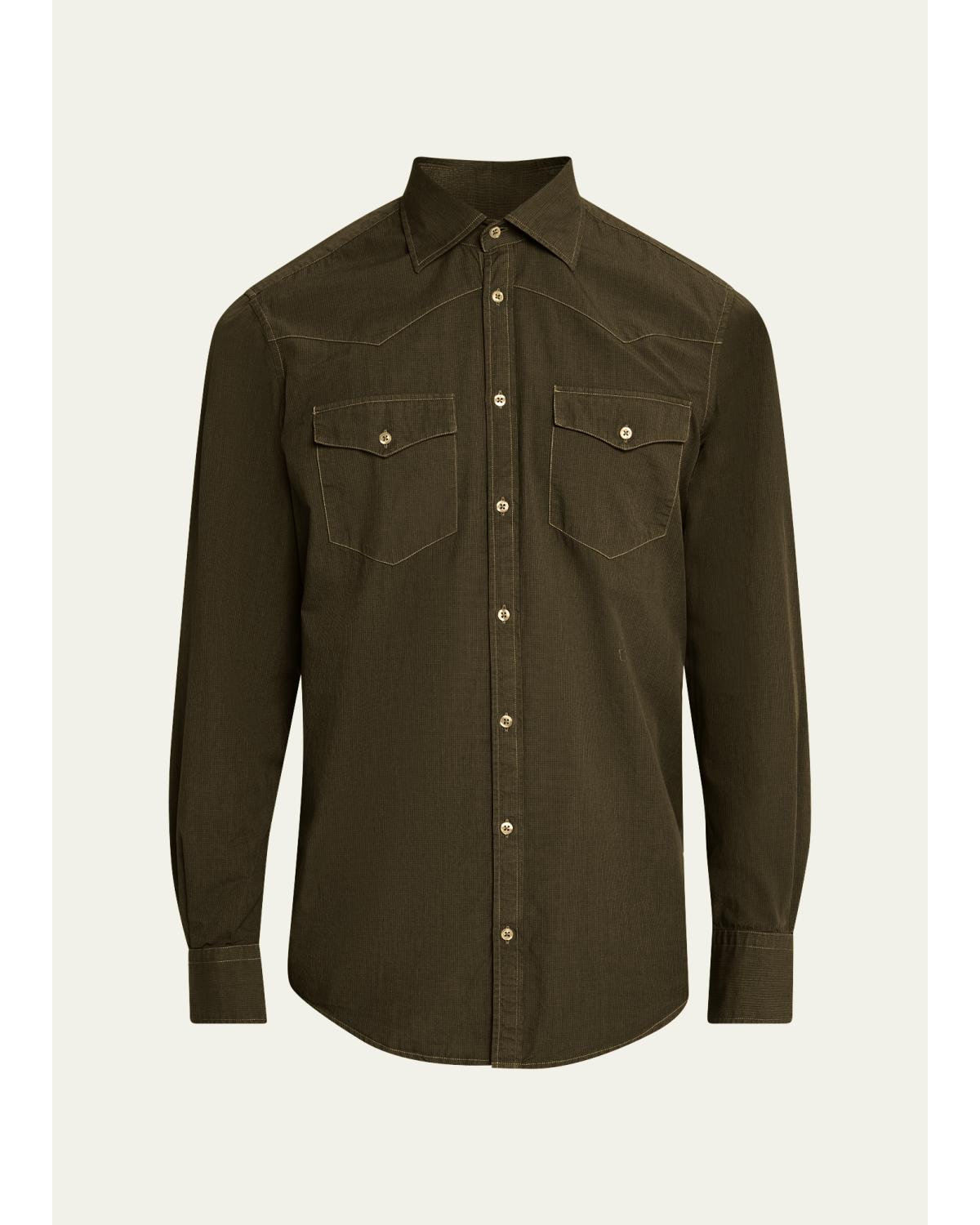 Men'S Arizo Cotton Western Shirt