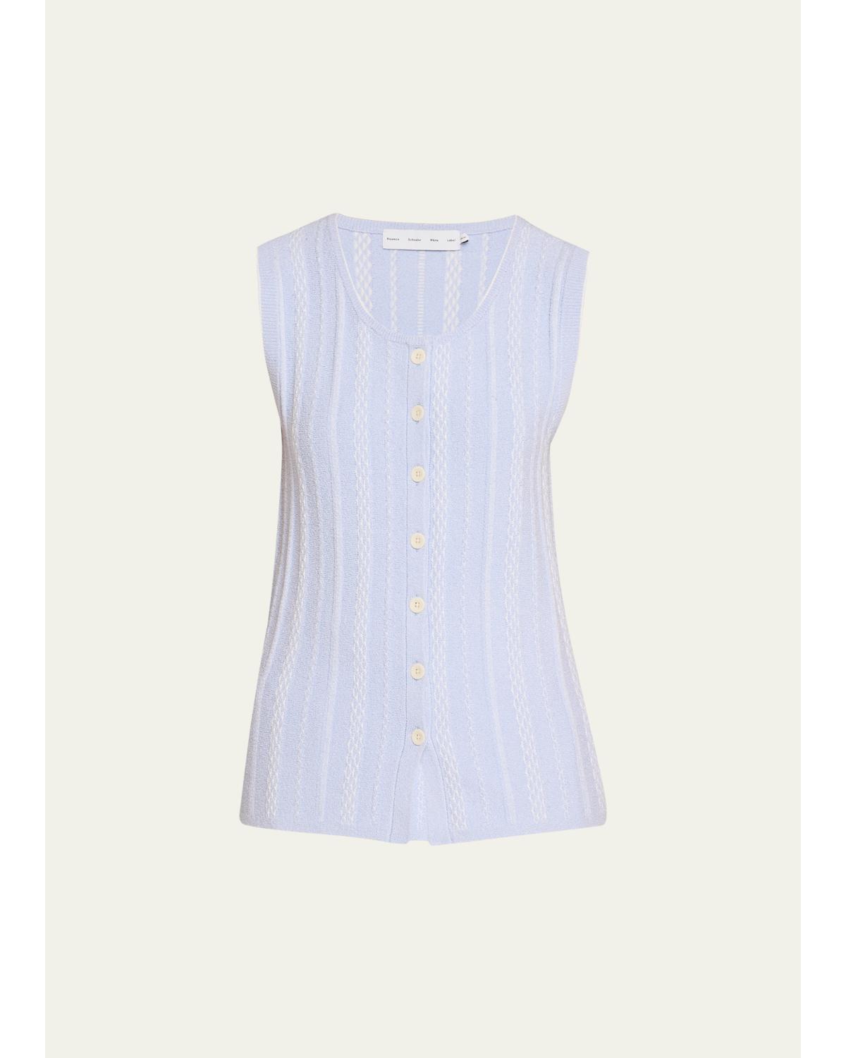 Alyna Vest in Textured Knit