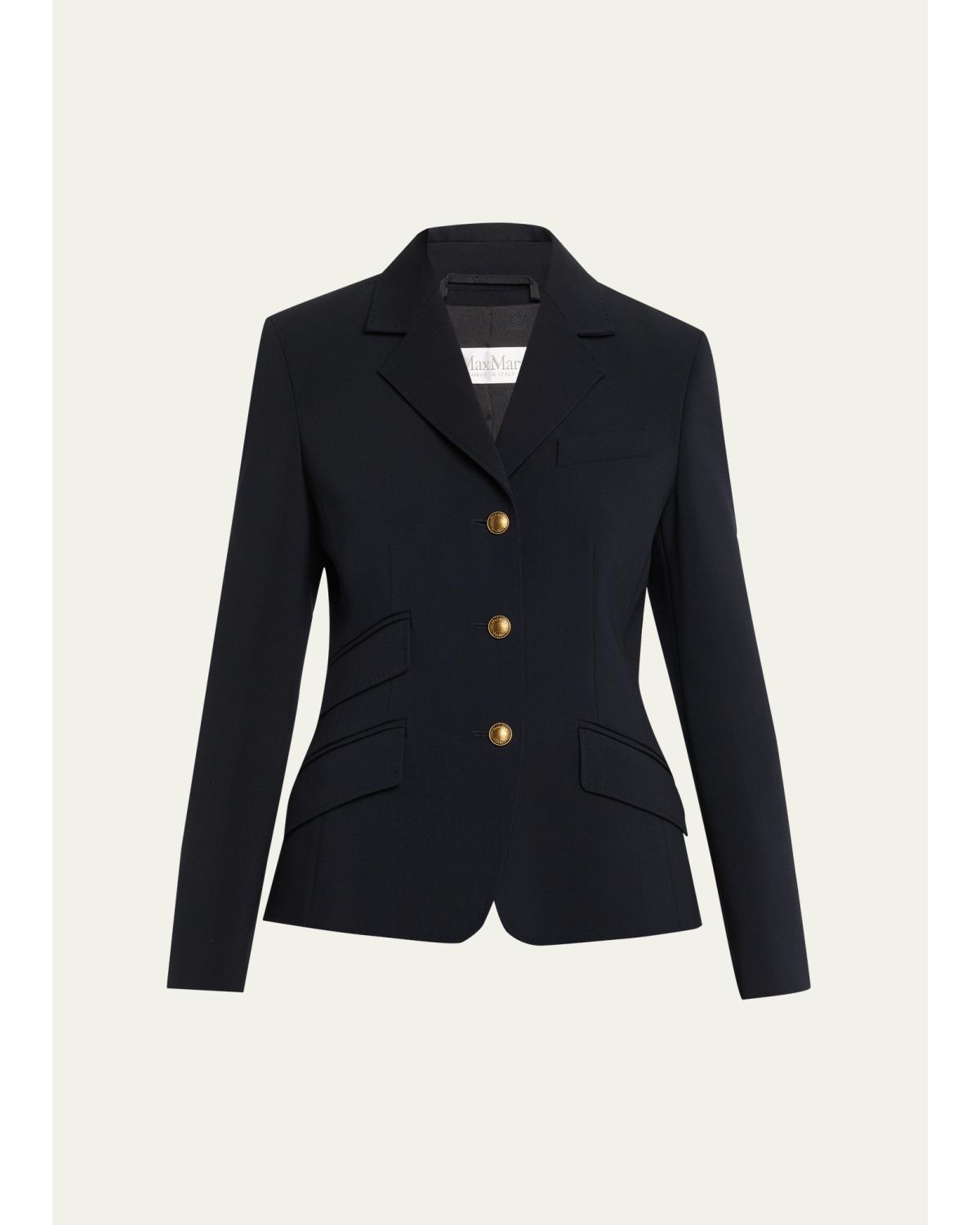 Single-Breasted Stretch Jacket