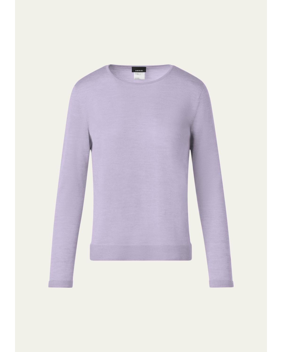 Cashmere-Silk Fine Gauge Sweater