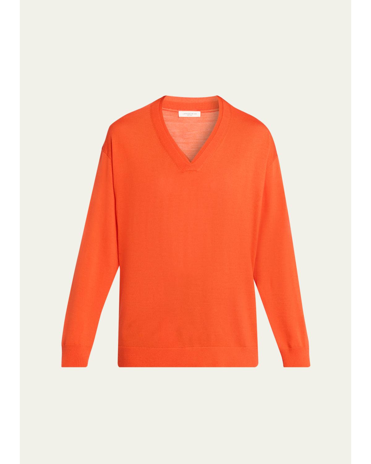 V-Neck Merino Sweater