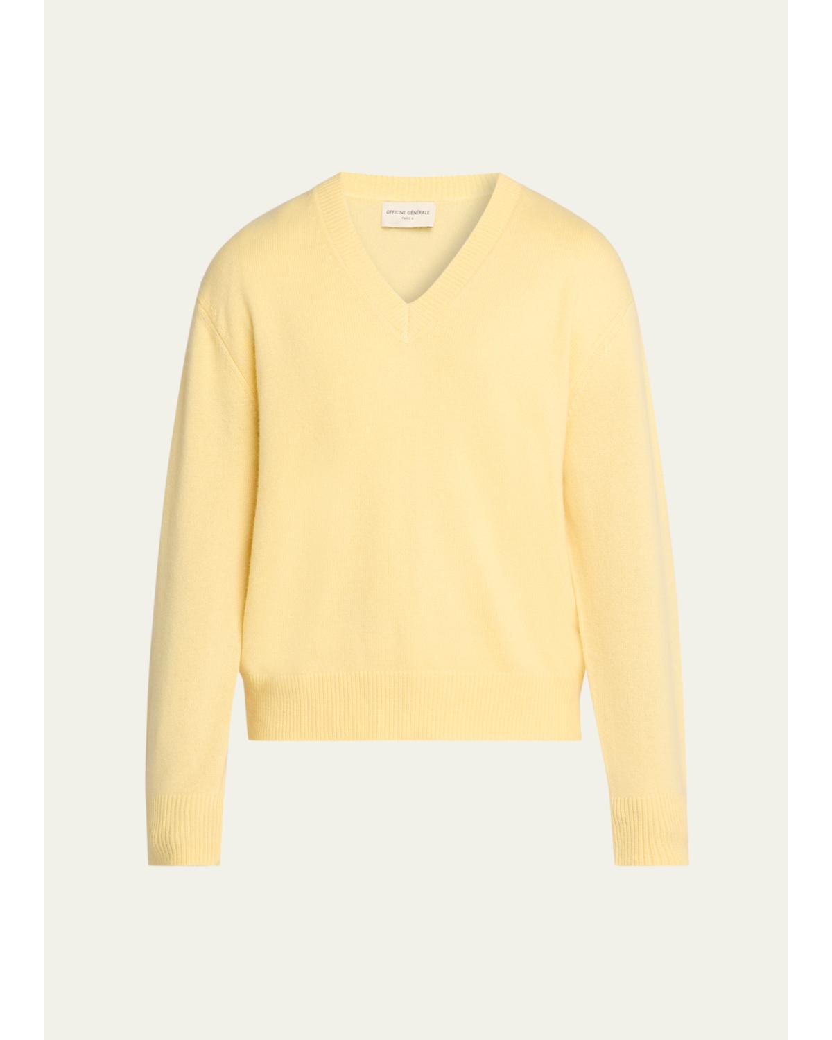 Men'S V-Neck Sweater