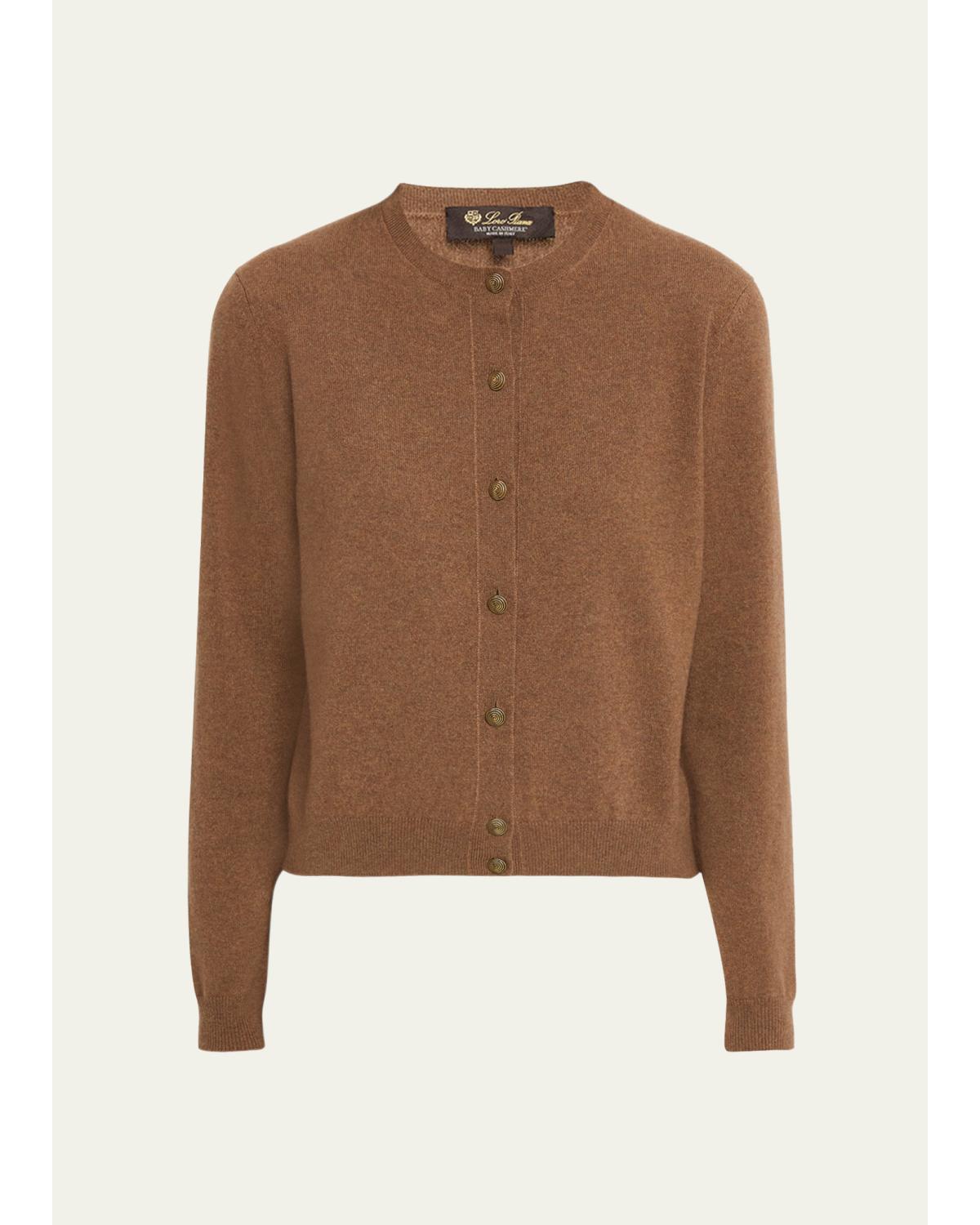 Classic Baby Cashmere Crewneck Cardigan