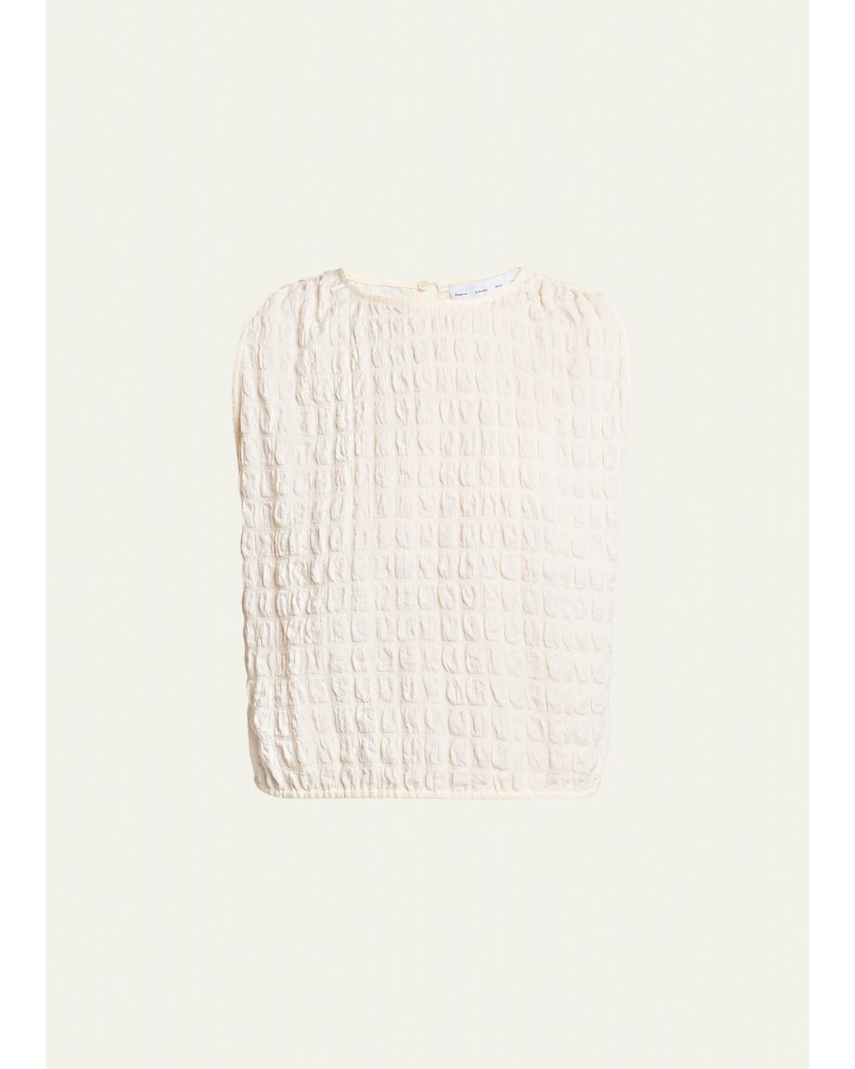 Bradley Textured Crewneck Top