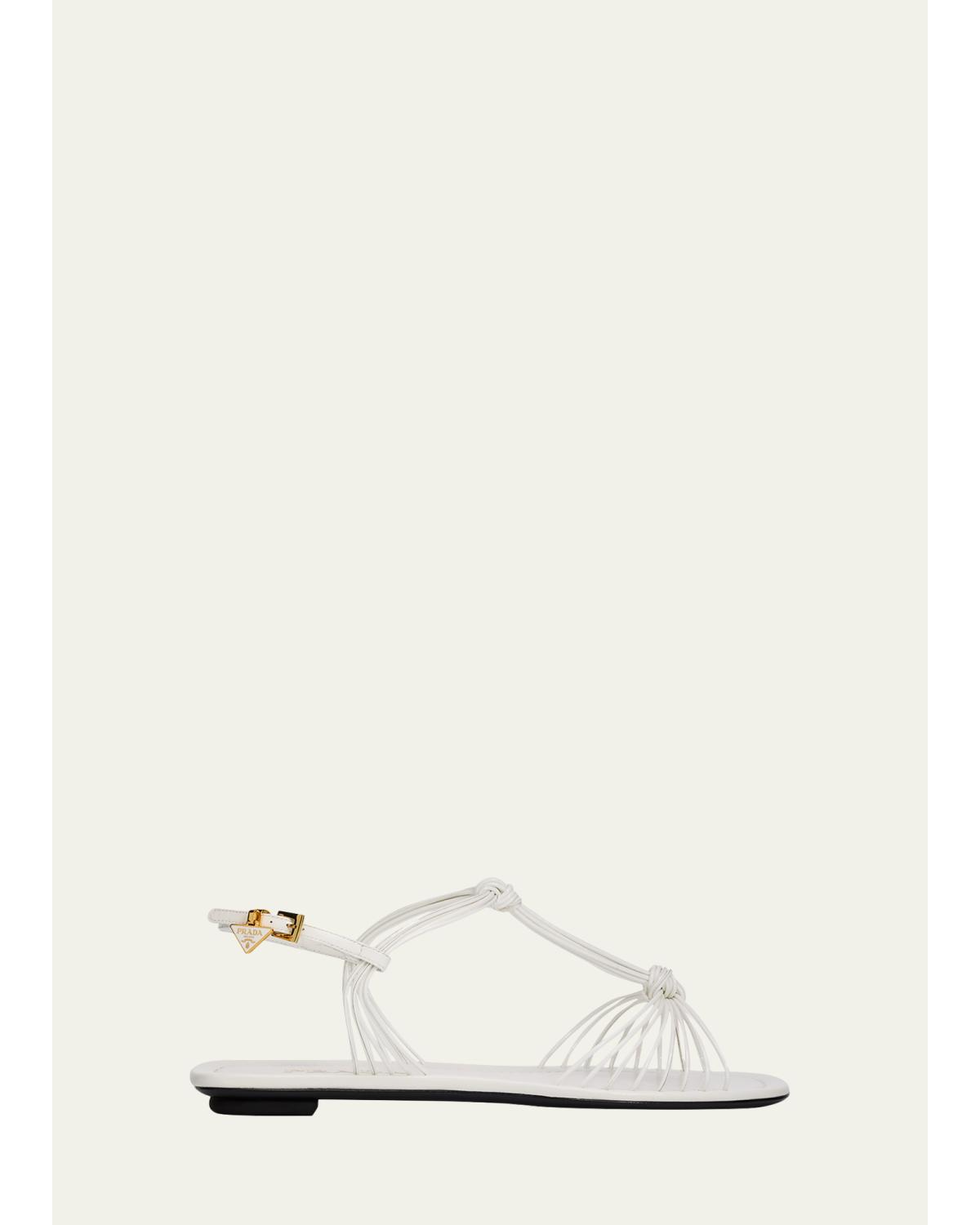 Tubular Flat Sandals