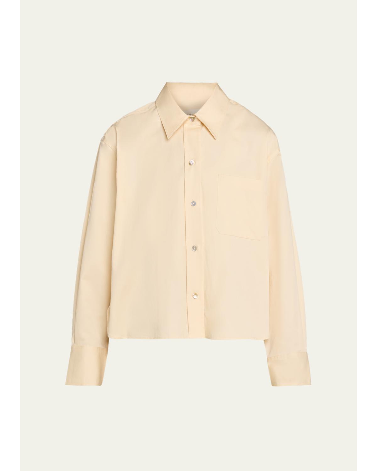 Cropped Long-Sleeve Shirt