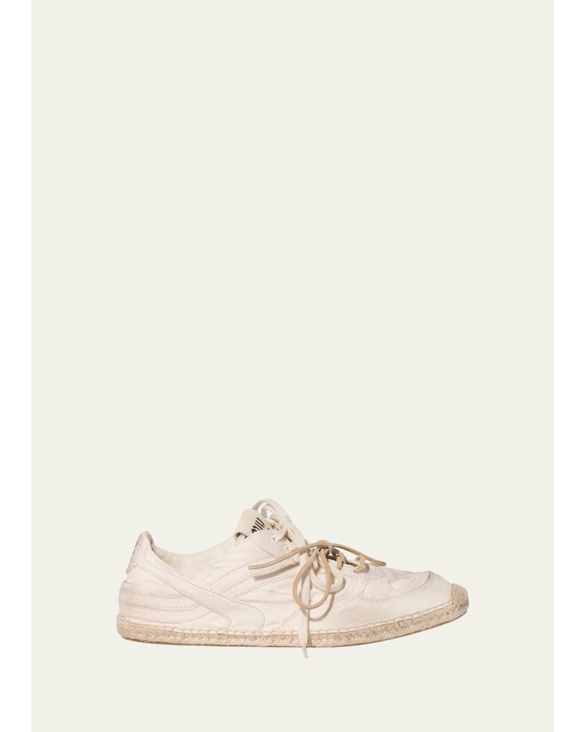 Canvas Espadrille Low-Top Sneakers