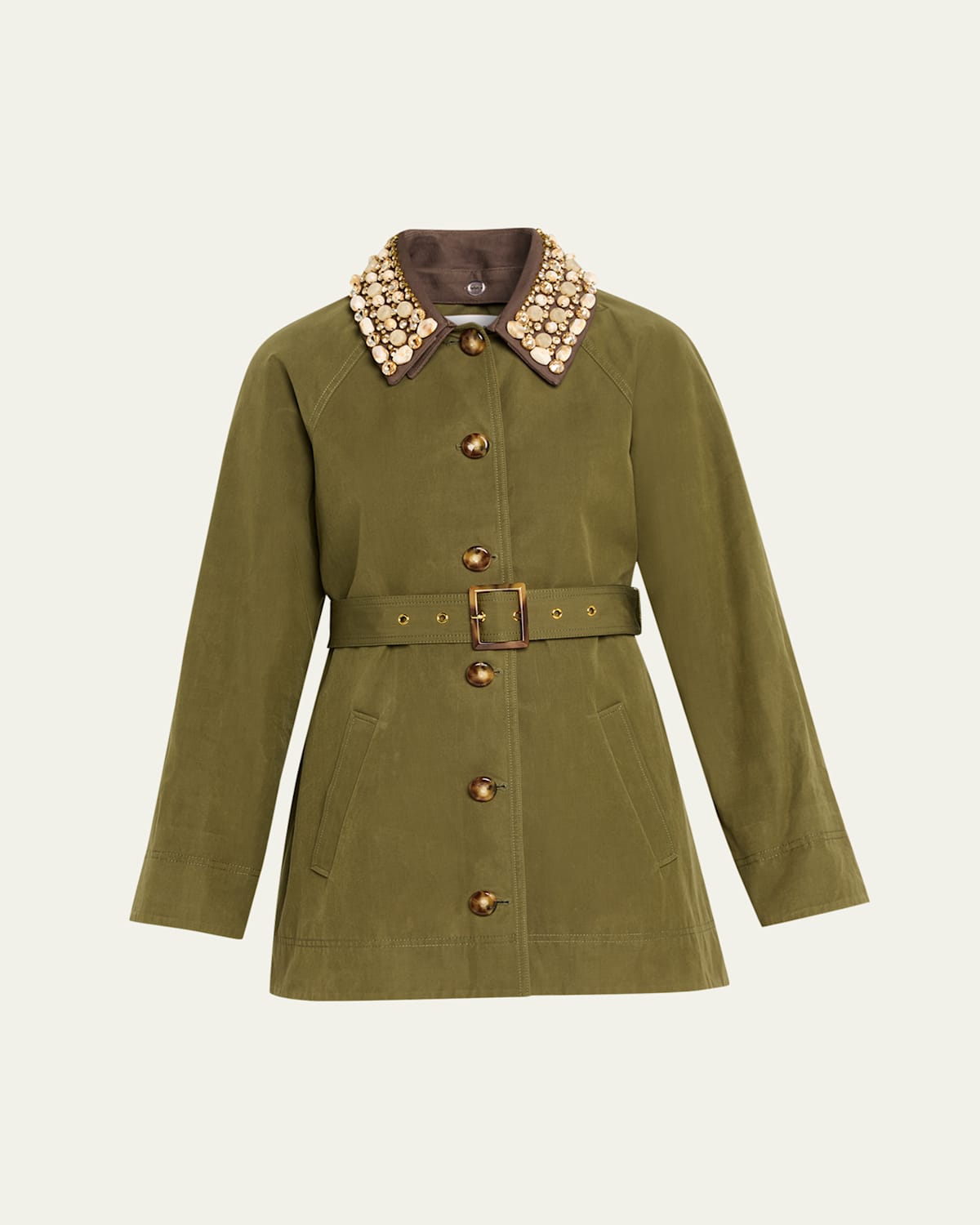 Langham Dickey Coat With Removable Collar