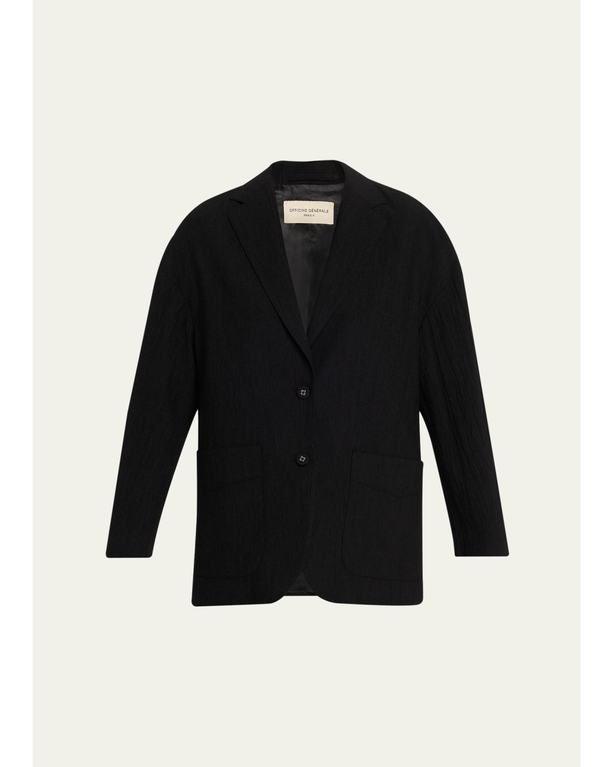 Erena Wrinkled Voile Jacket