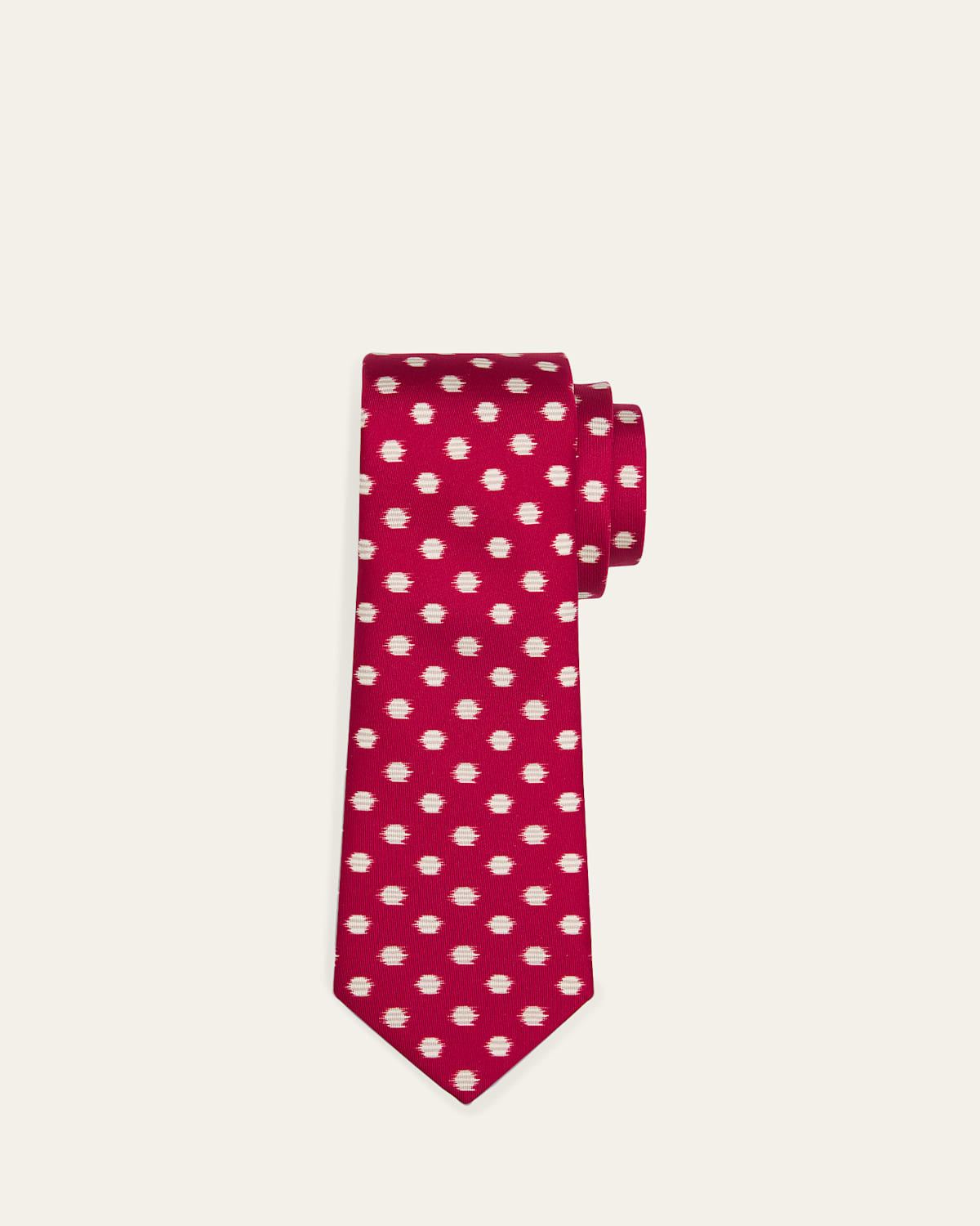 Giorgio Armani Men 's Abstract Polka Dot Silk Tie