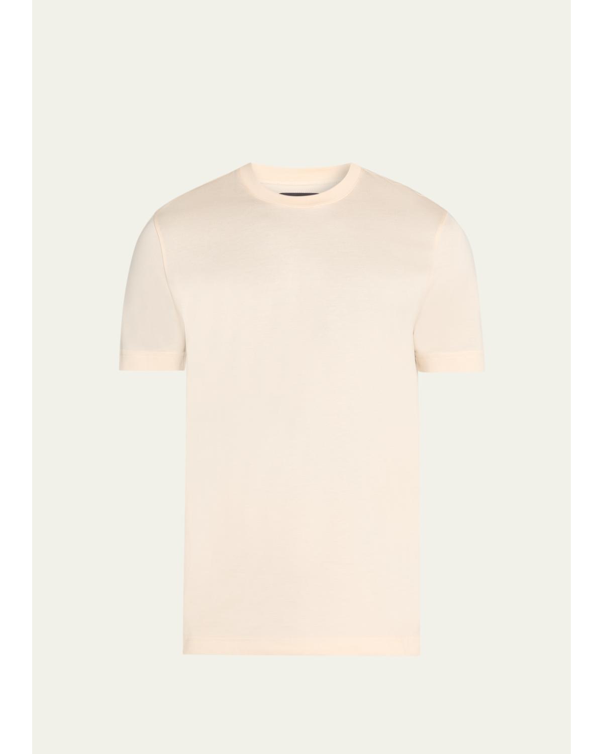 Men'S Cotton Jersey Crewneck T-Shirt
