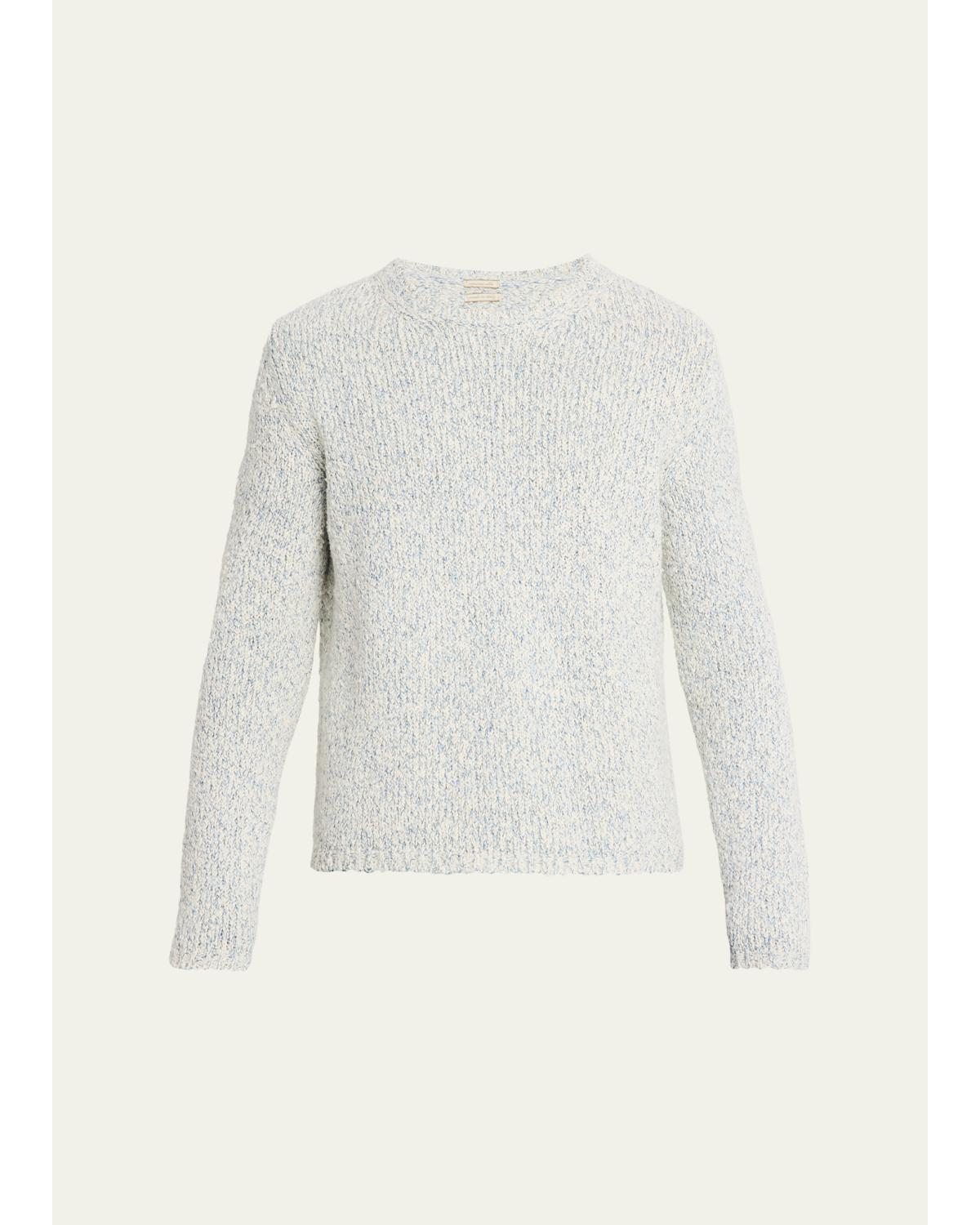 Men'S Nicol Melange Knit Crewneck Sweater