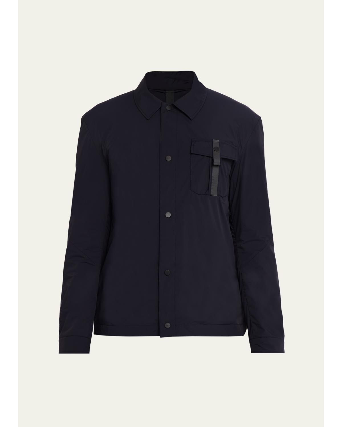 Men'S Jib Set Stretch Nylon Overshirt