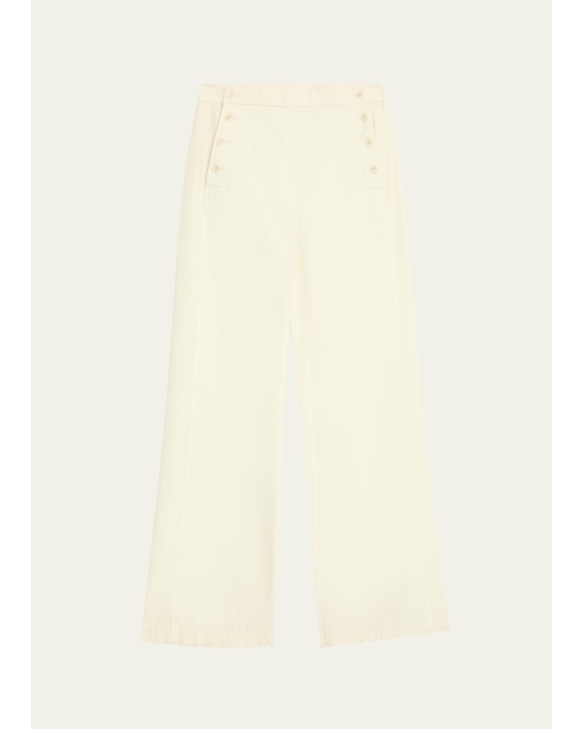 Reed Wide-Leg Sailor Pants