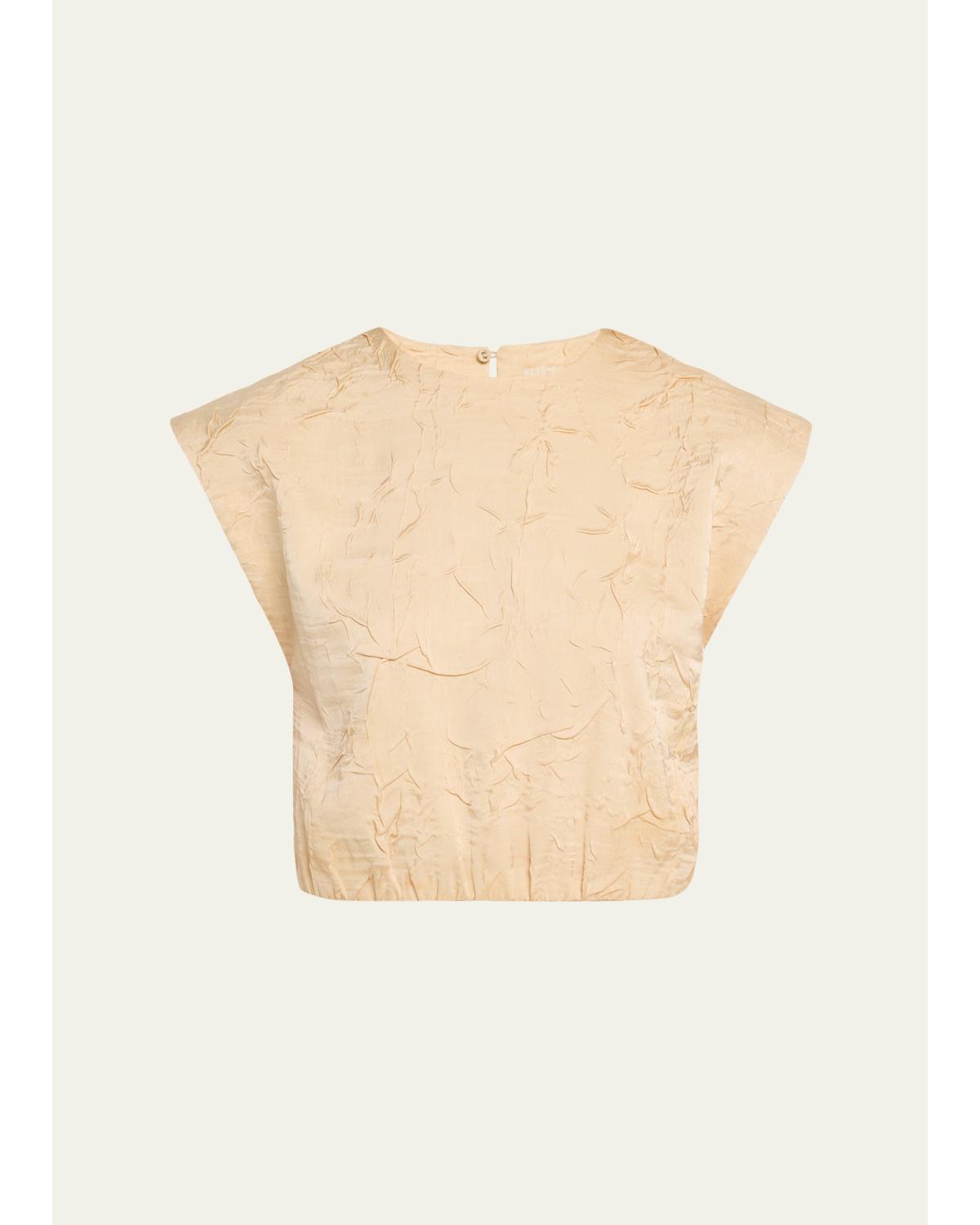 Gisella Satin Crop Top