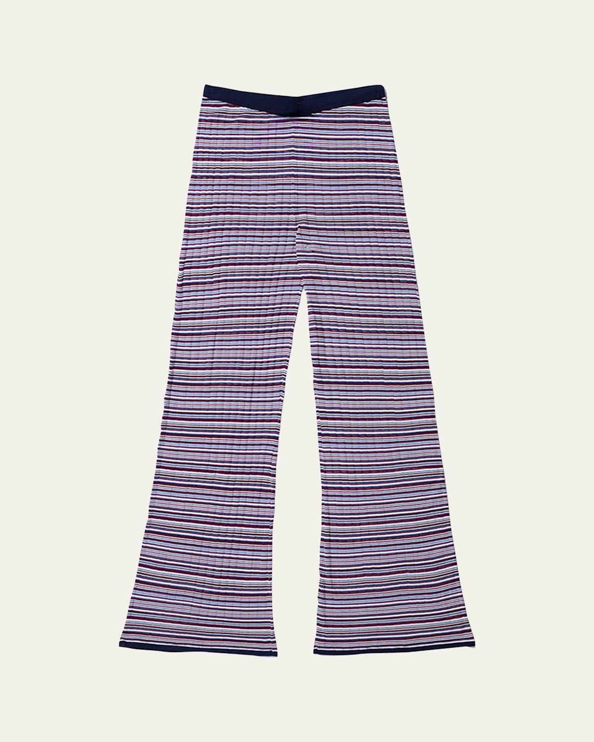 Kule The Andrea Striped Knit Pants