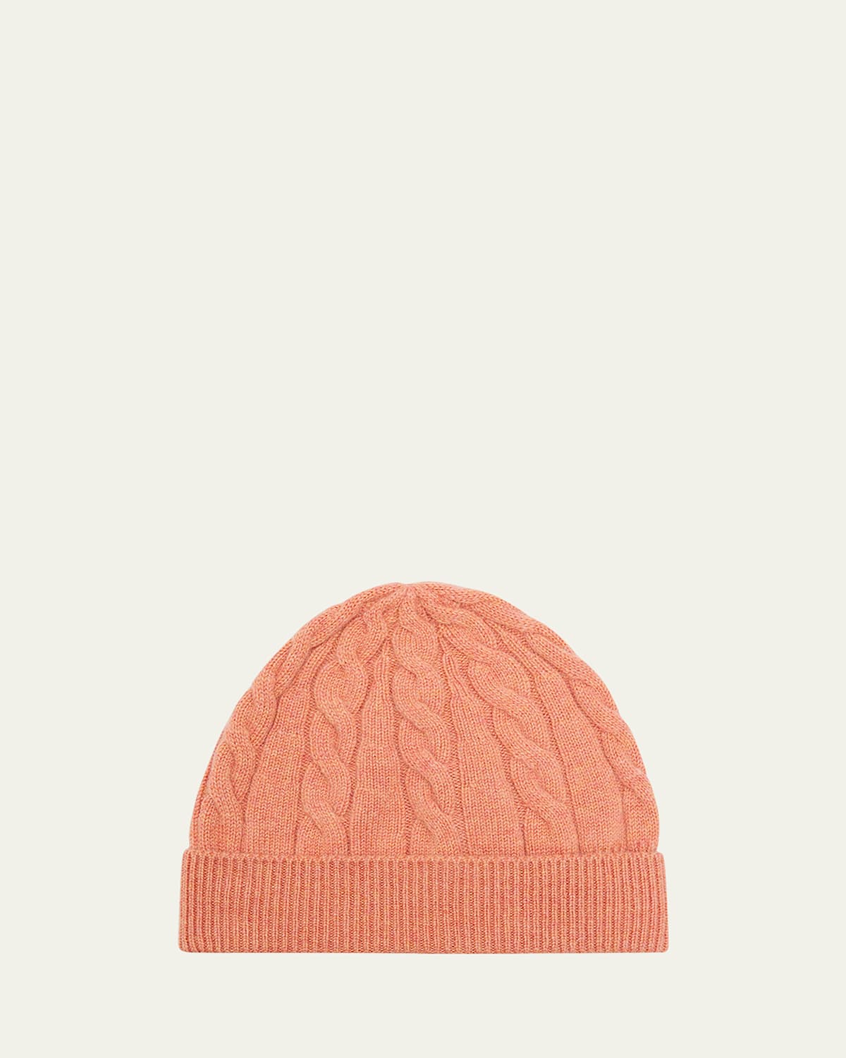 Loro Piana Cedar Cable-knit Cashmere Beanie In Autumn