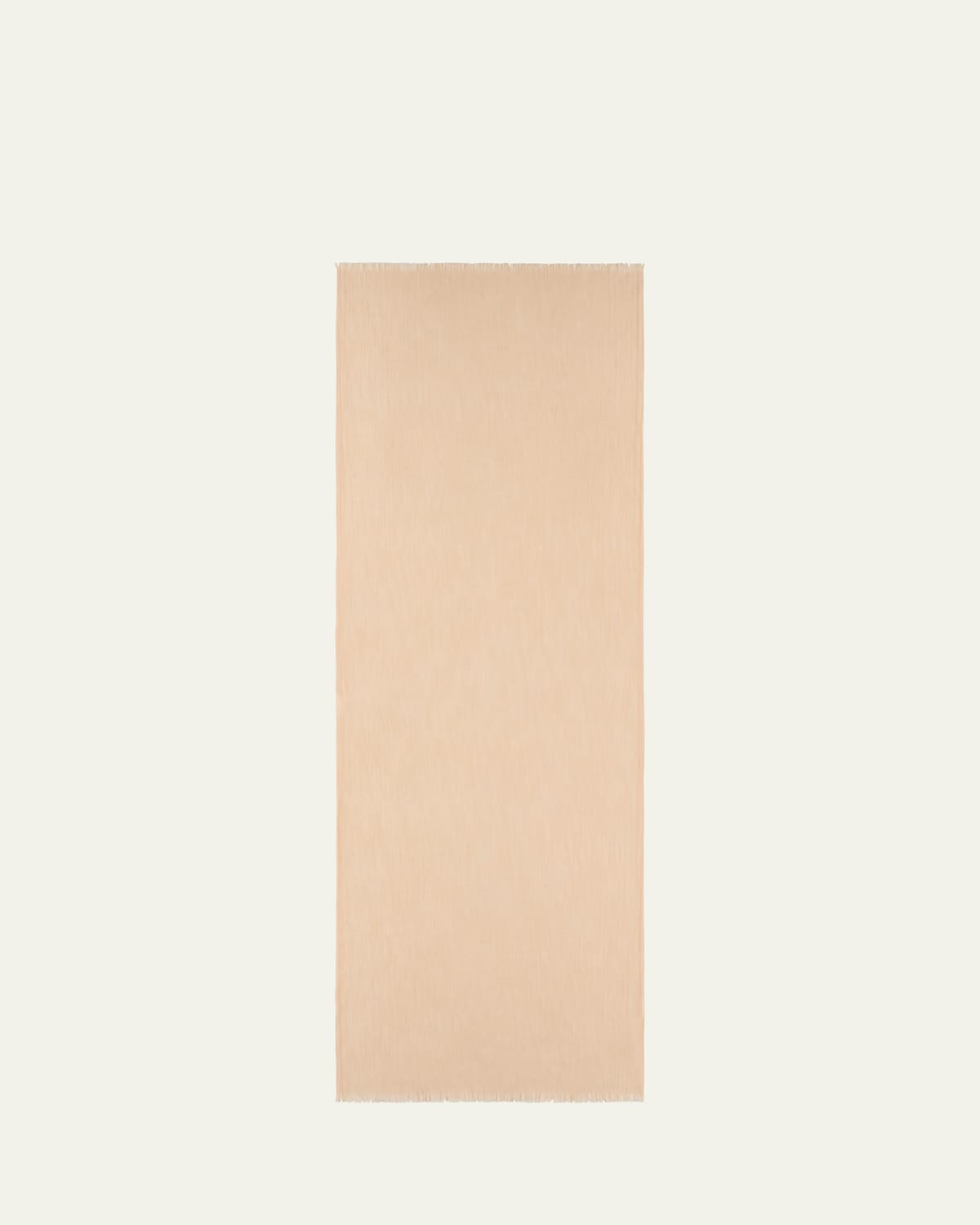 Loro Piana Men's Flame Linen and Silk Scarf