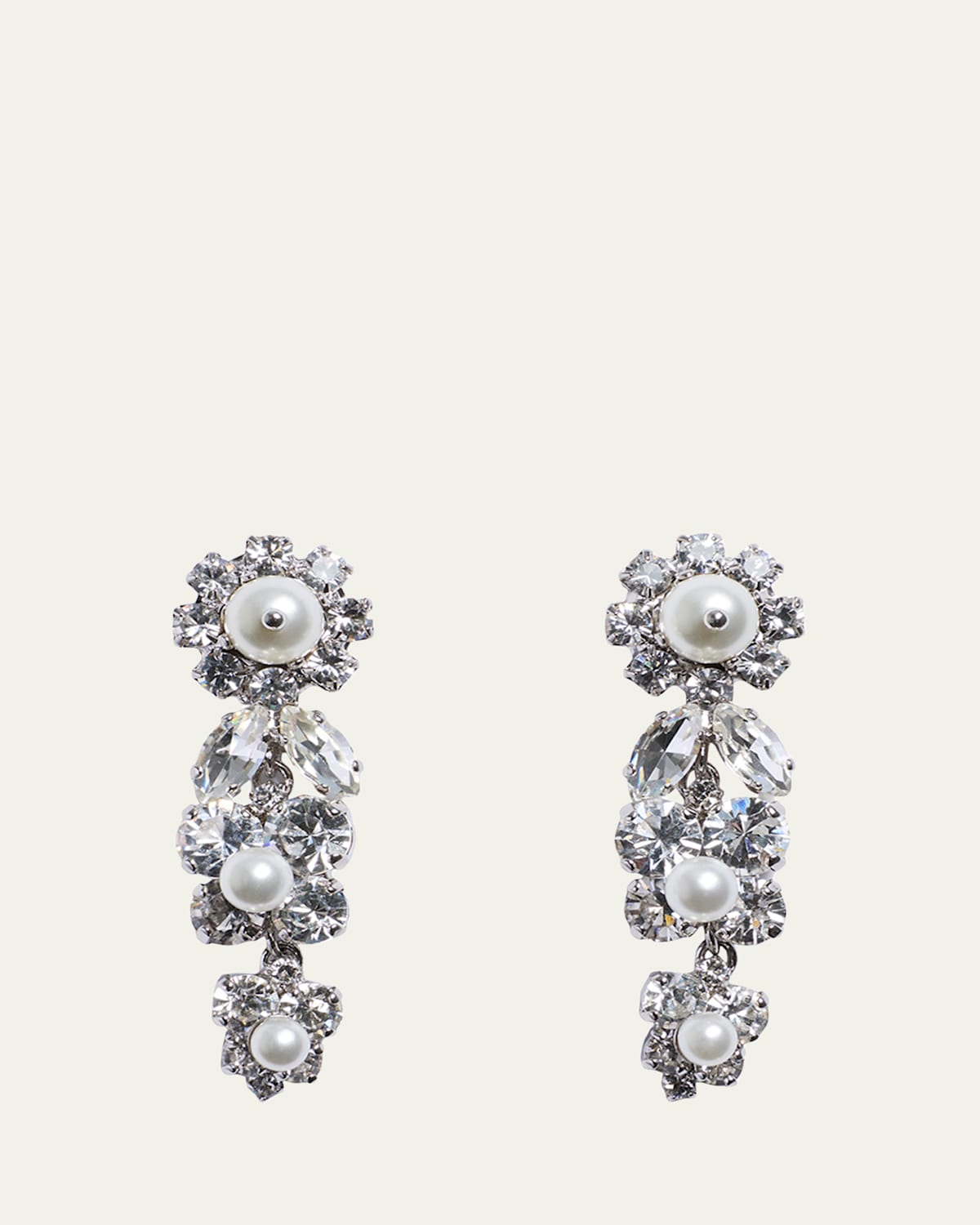 Simone Rocha Daisy Cluster Earrings