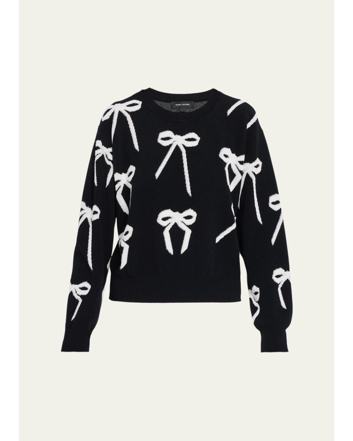 Jacquard Crewneck Sweater