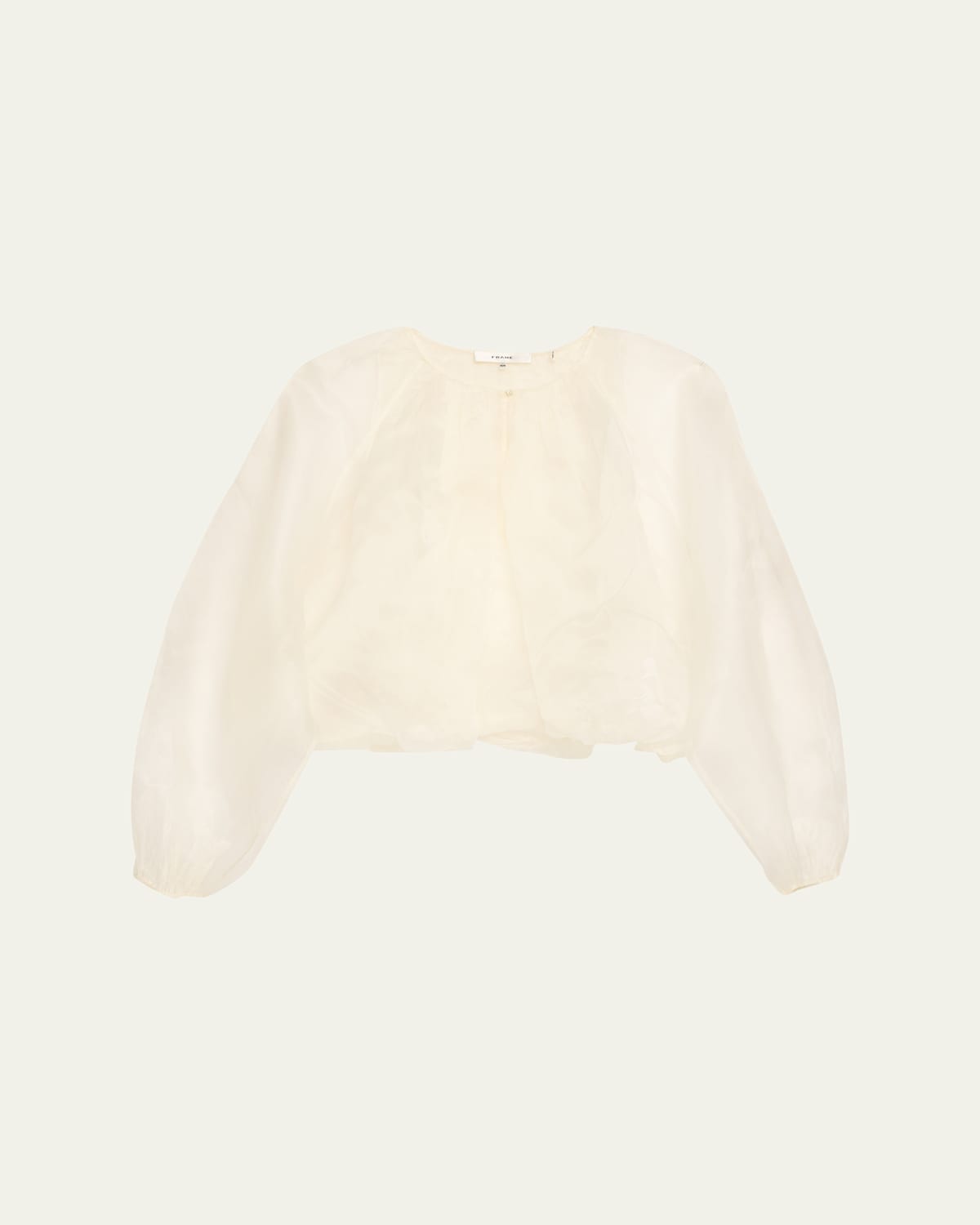 The Sheer Balloon Blouse