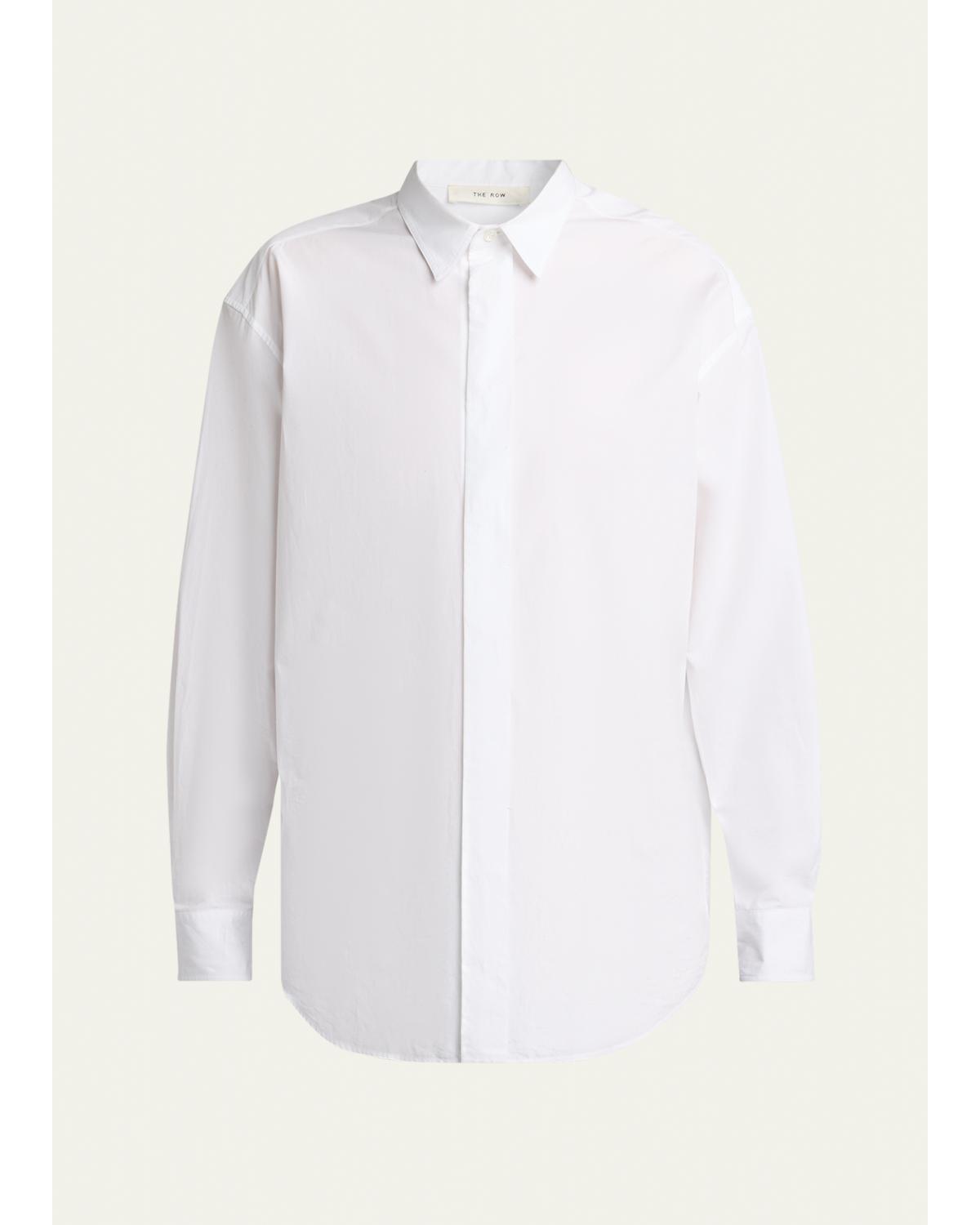 Men'S Nilo Concealed-Placked Button-Down Shirt