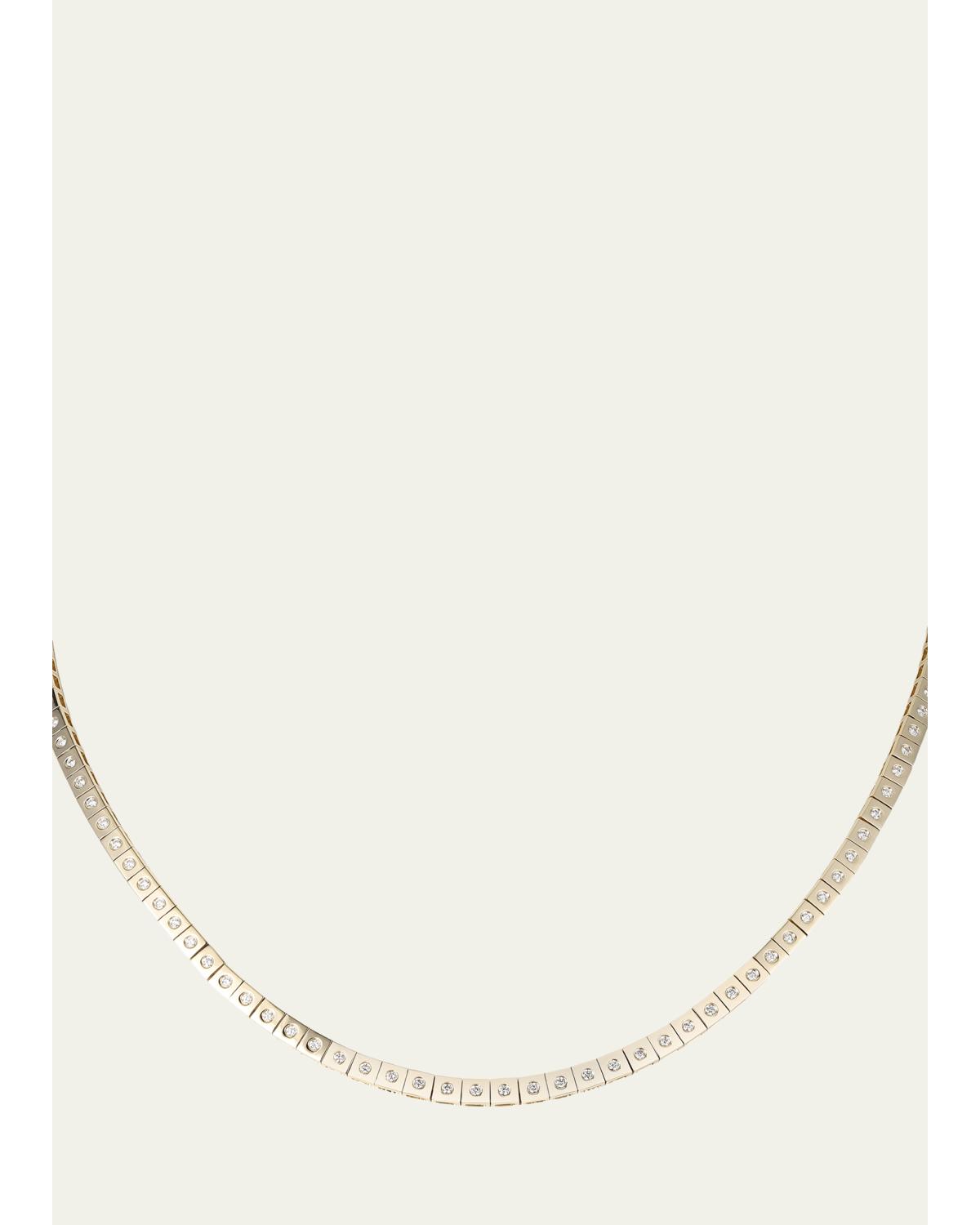 LEGGO Mini Diamond Tennis Necklace