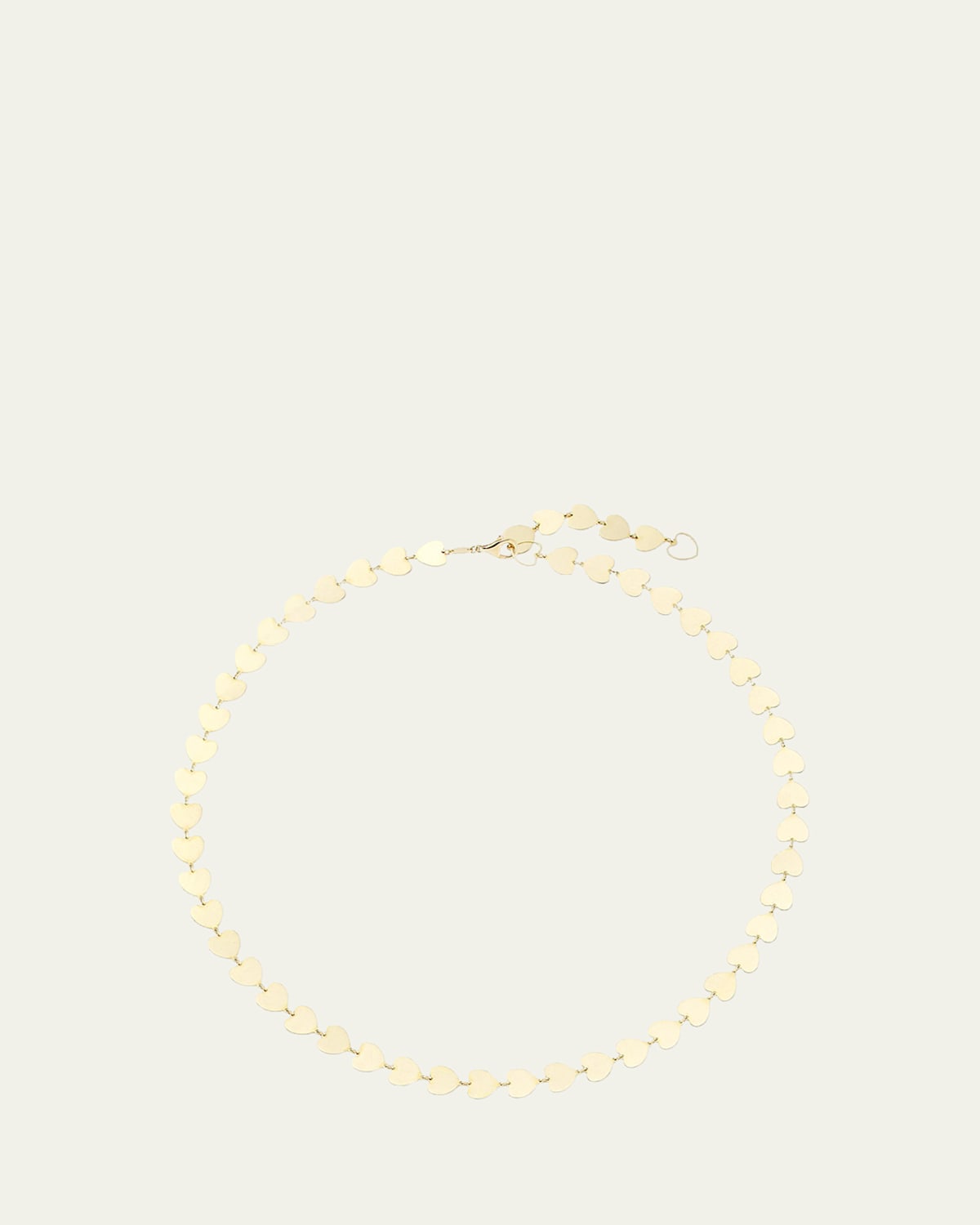 JIA JIA 14K Gold Love Heart Chain Necklace | Thumbnail 4