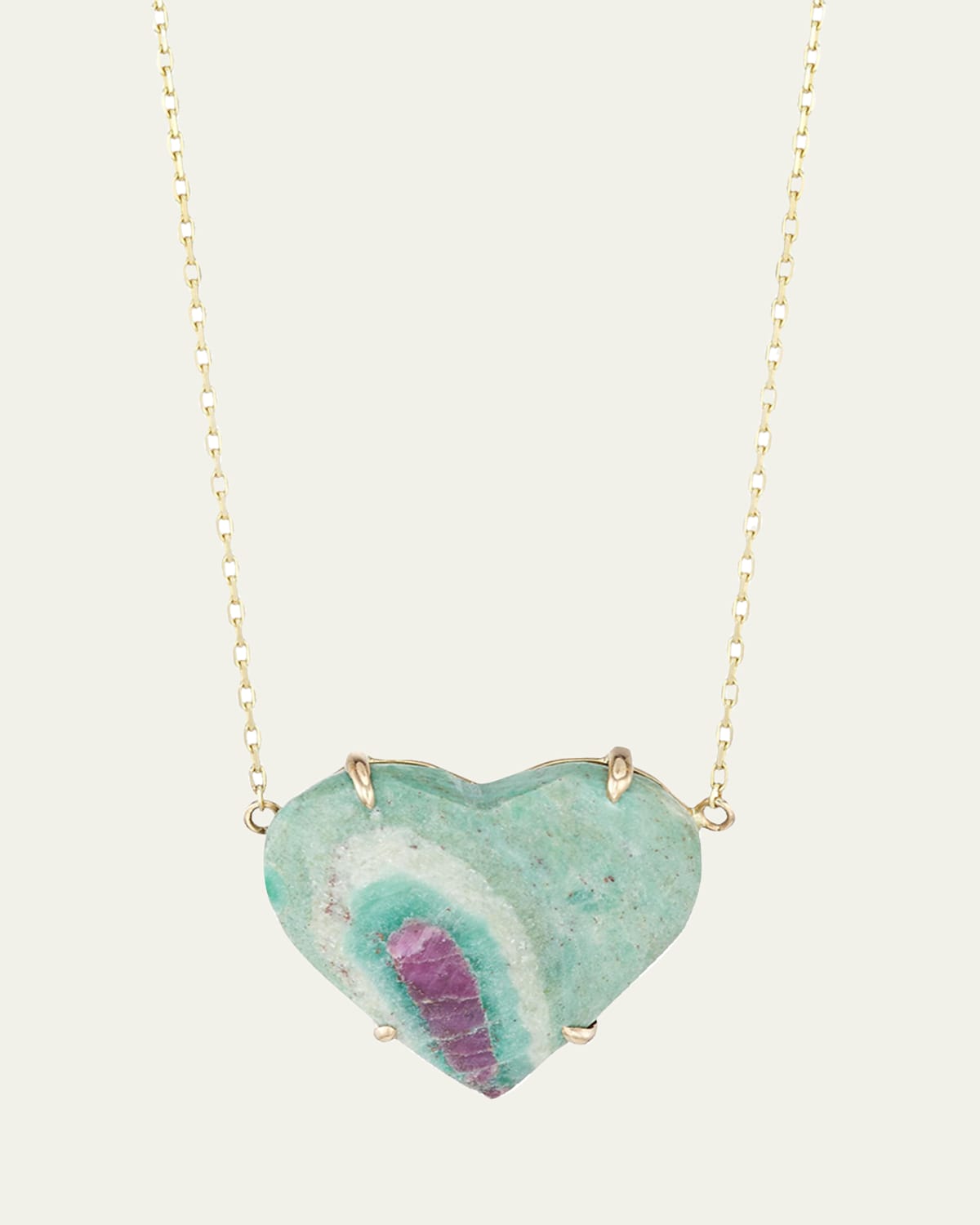 JIA JIA 14K Topaz Heart Necklace | Thumbnail 4 JIA JIA 14K Topaz Heart Necklace | Thumbnail 4
