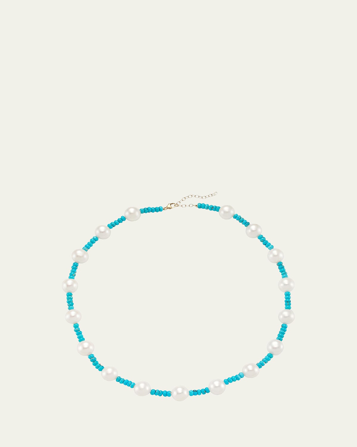 JIA JIA 14K Nevada Turquoise and Pearl Necklace | Thumbnail 4 JIA JIA 14K Nevada Turquoise and Pearl Necklace | Thumbnail 4