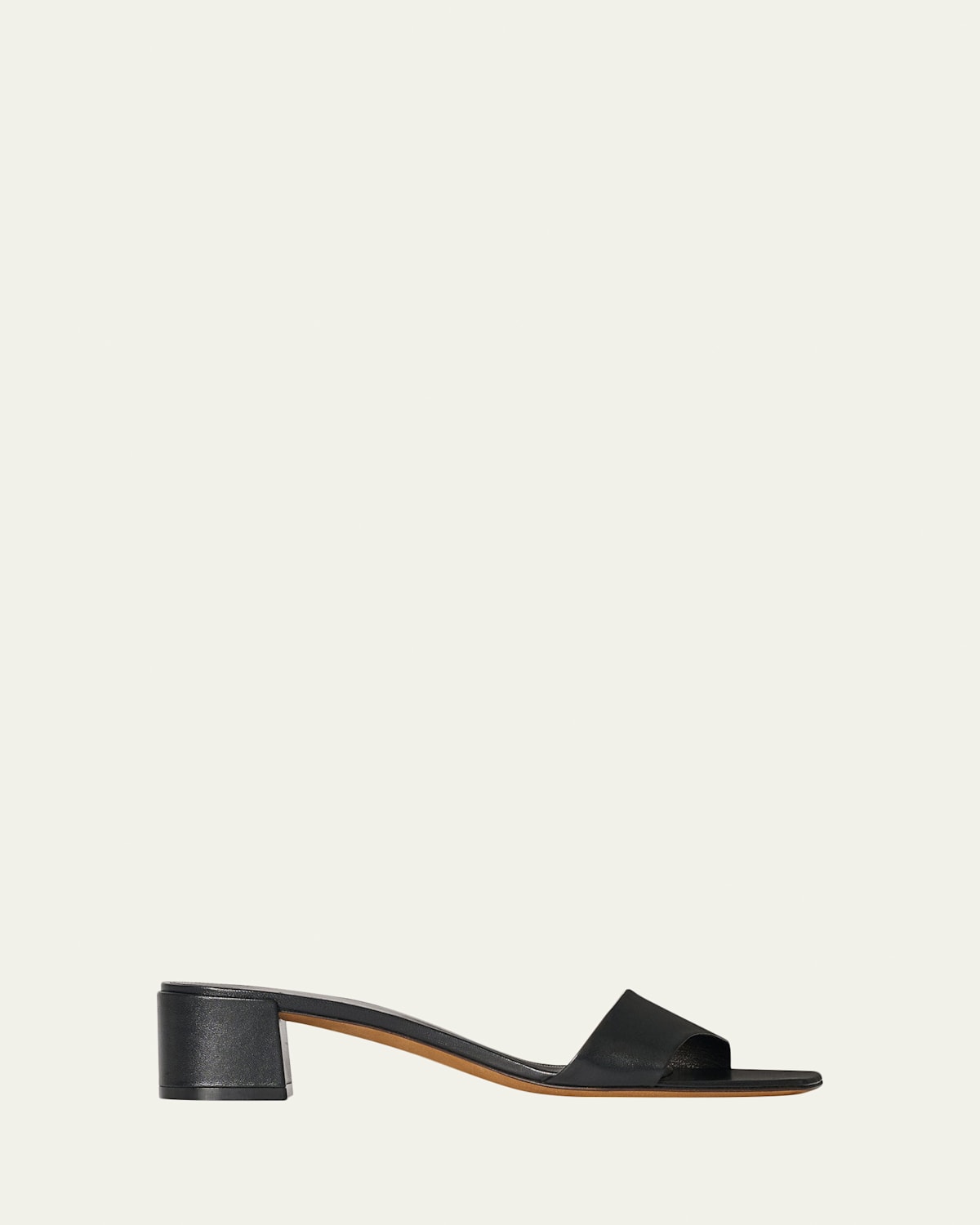 THE ROW Leather Mule Sandals