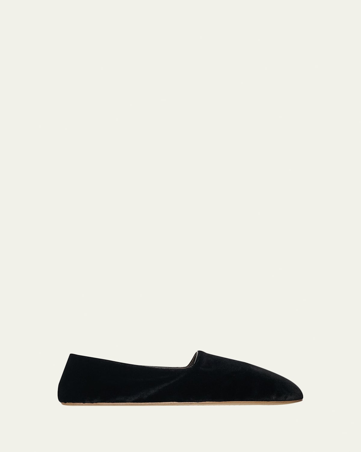 THE ROW Ponti Velvet Slippers | Thumbnail 2