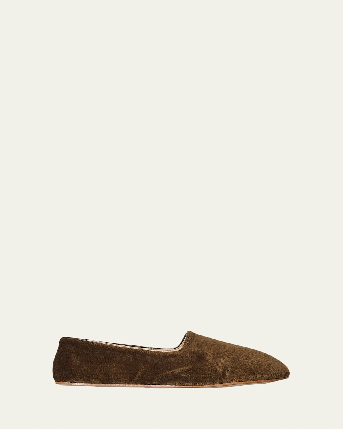THE ROW Ponti Velvet Slippers
