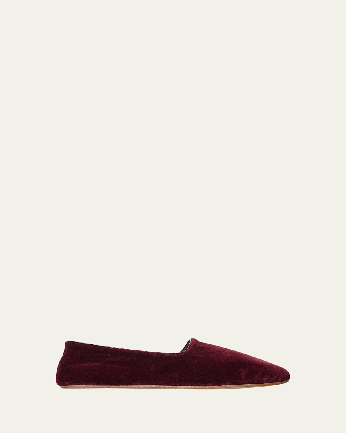 THE ROW Ponti Velvet Slippers | Thumbnail 2