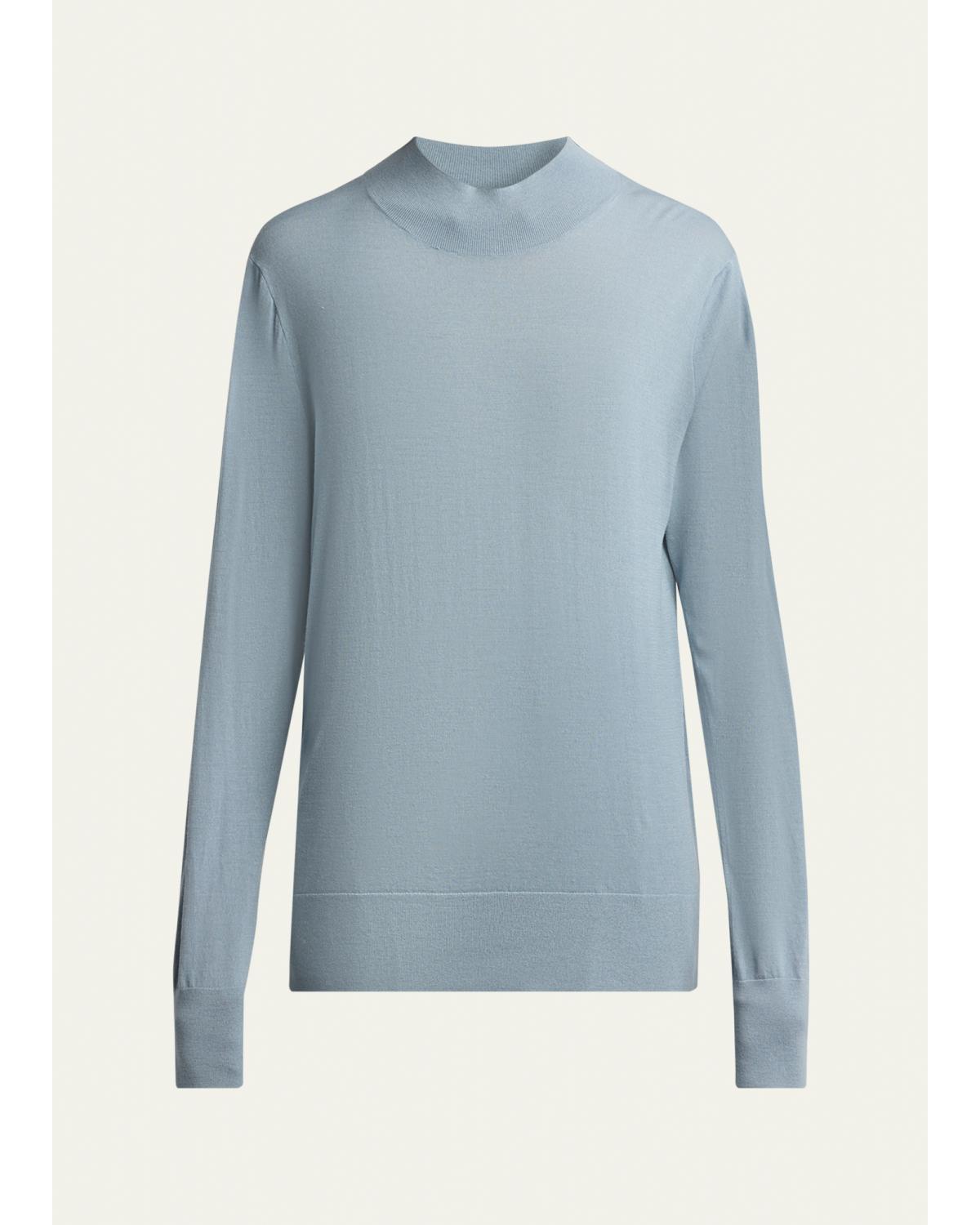 Nari Mock-Neck Merino Sweater