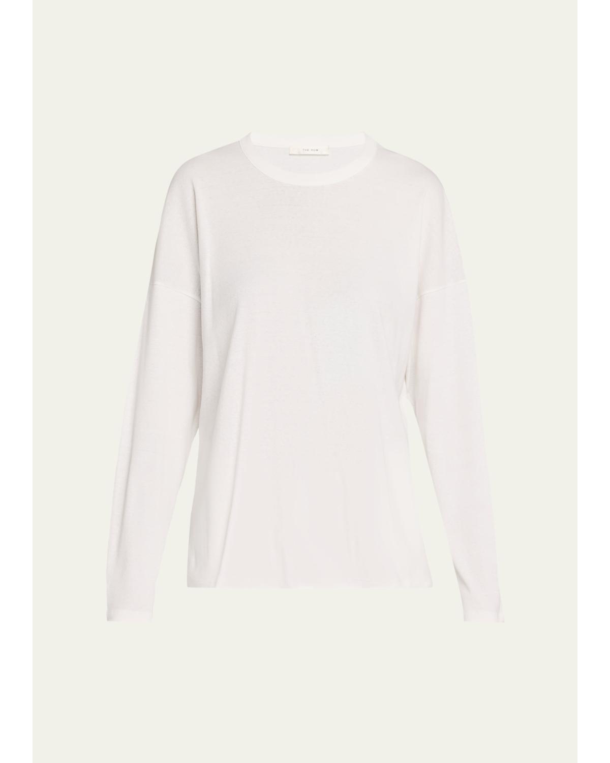 Floris Cotton Long-Sleeve Top