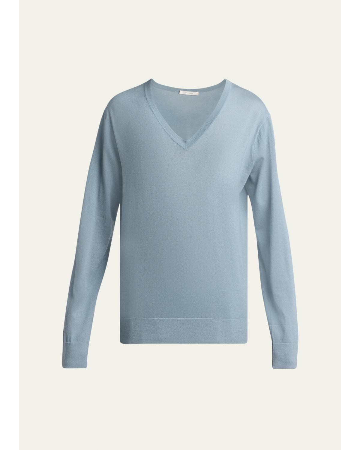 Naius Long-Sleeve V-Neck Top
