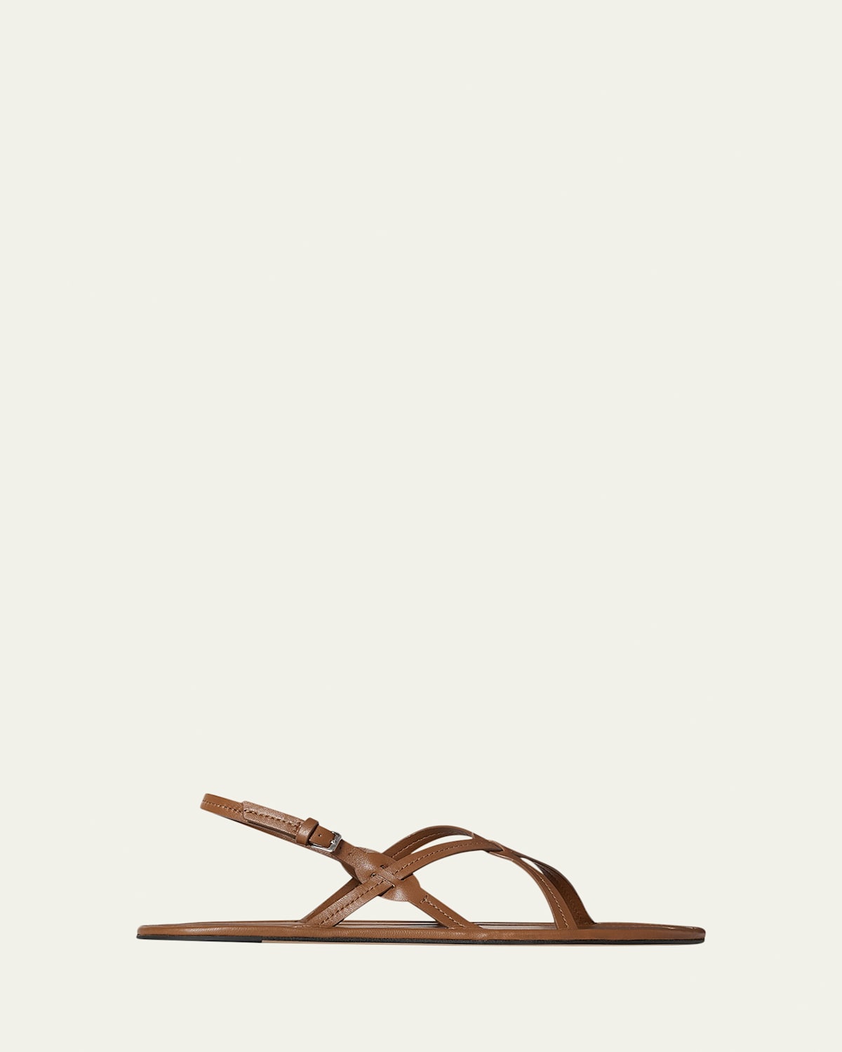 THE ROW Malick Strappy Leather Sandals - Women's Clothing