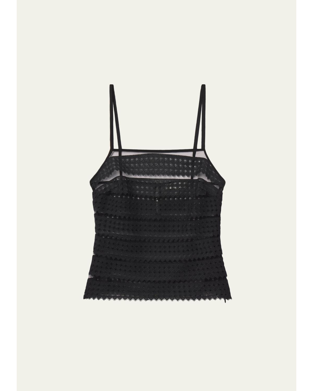 The Lattice Crochet Top