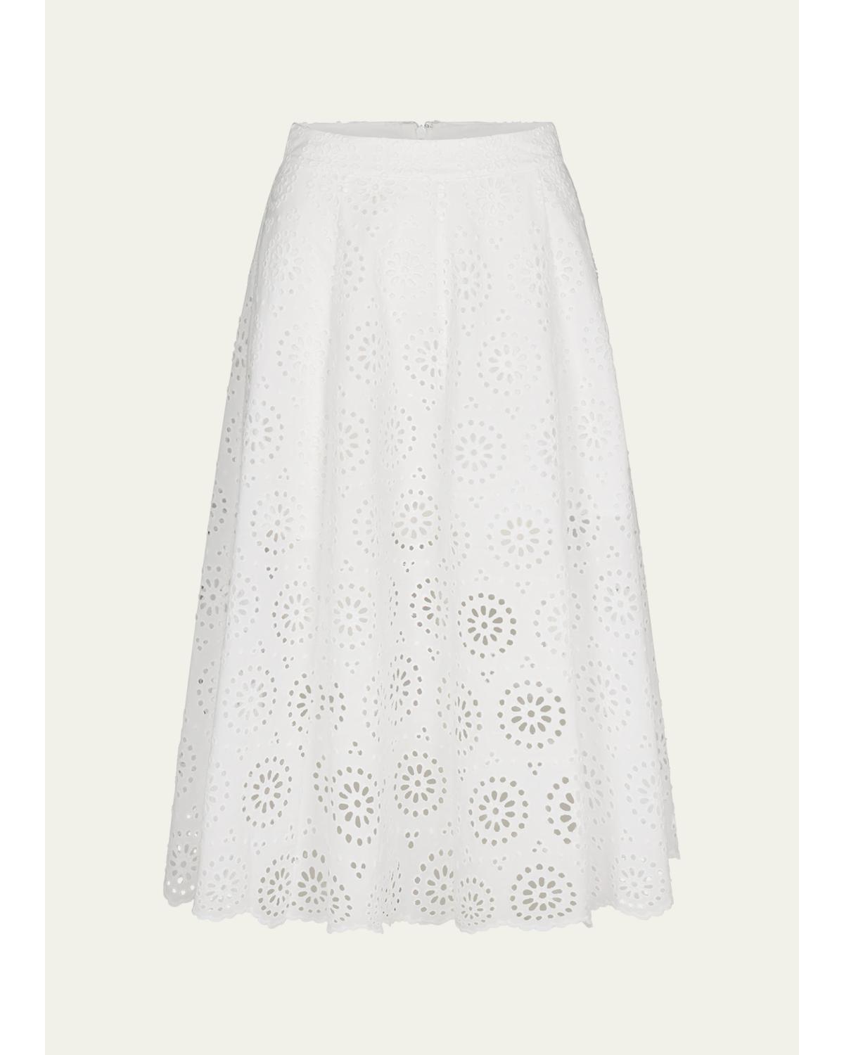 The Solstice Eyelet Skirt