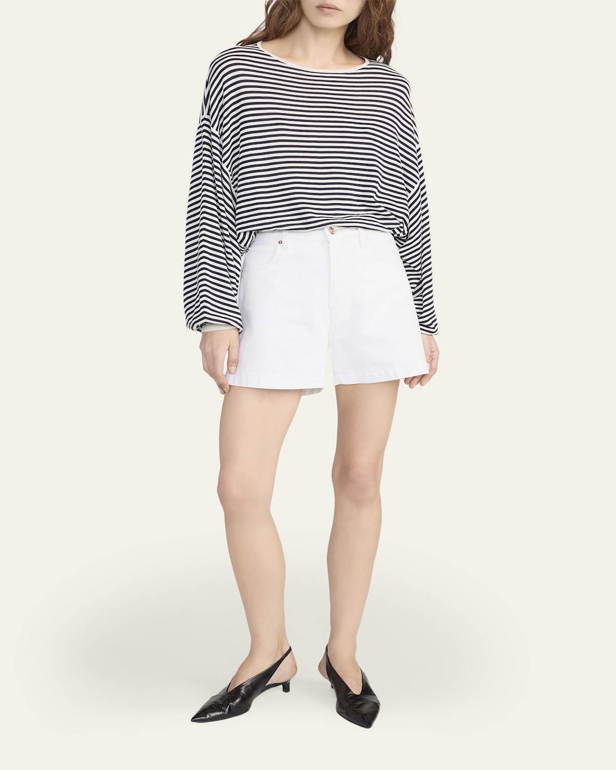 The Stripe Slouchy Top
