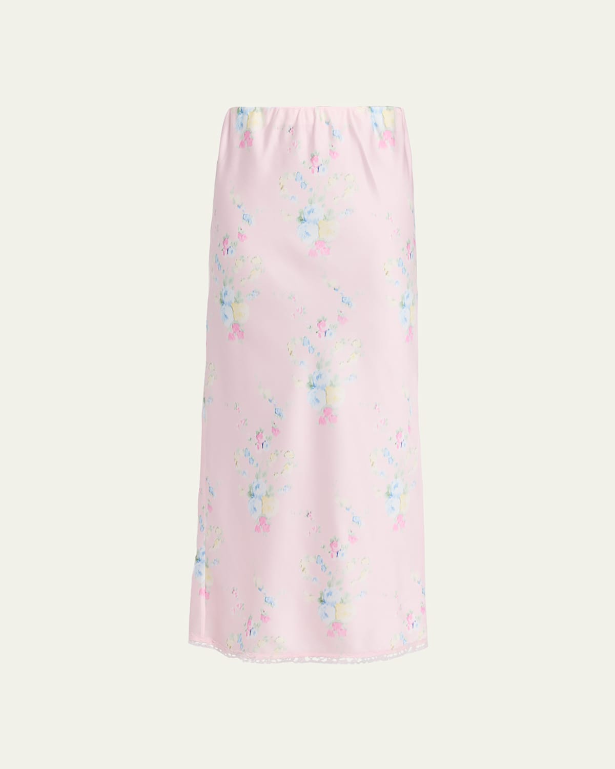 Loveshackfancy Kalo Satin Maxi Skirt