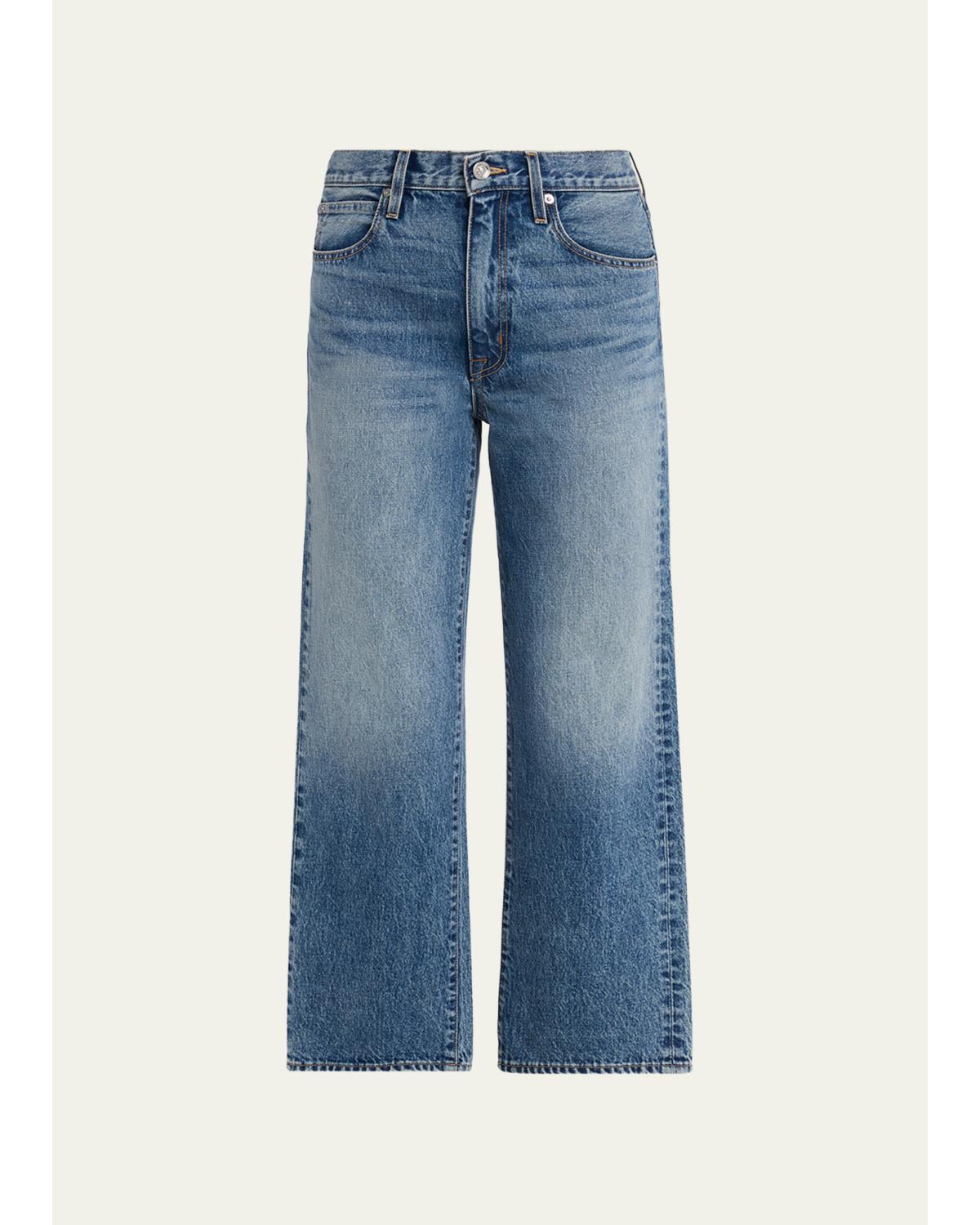 Hunter Relaxed Wide Ankle Jeans