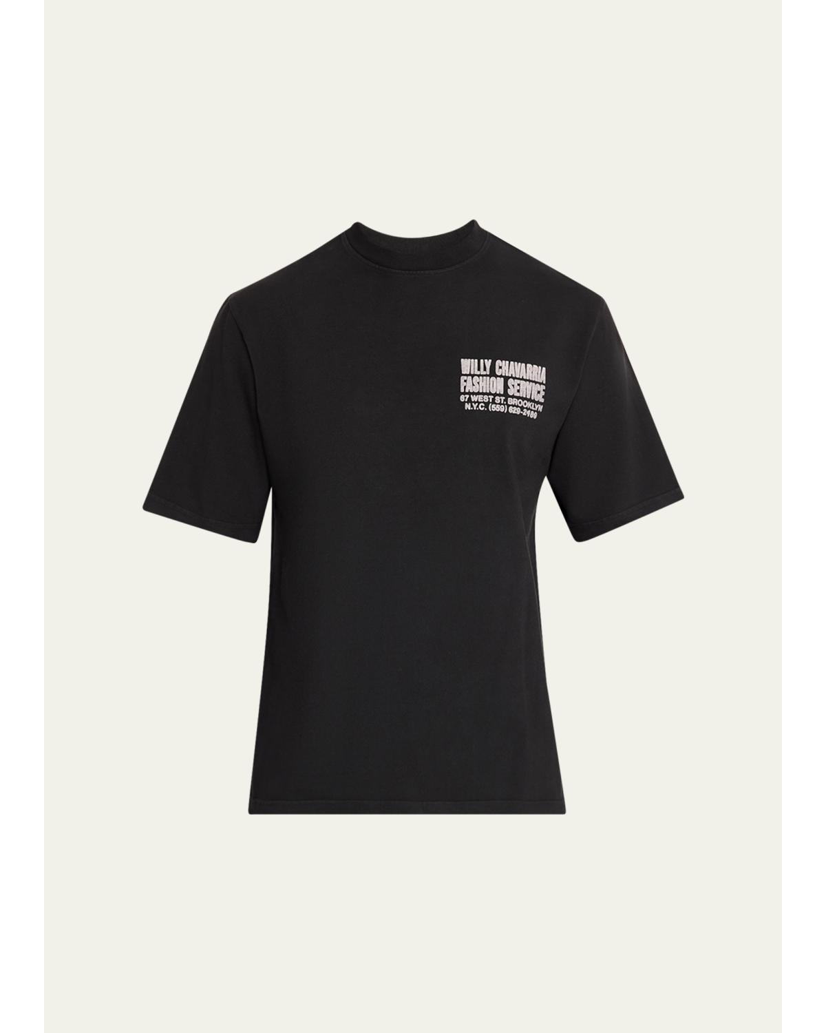 Men'S Fashion Service Cotton T-Shirt