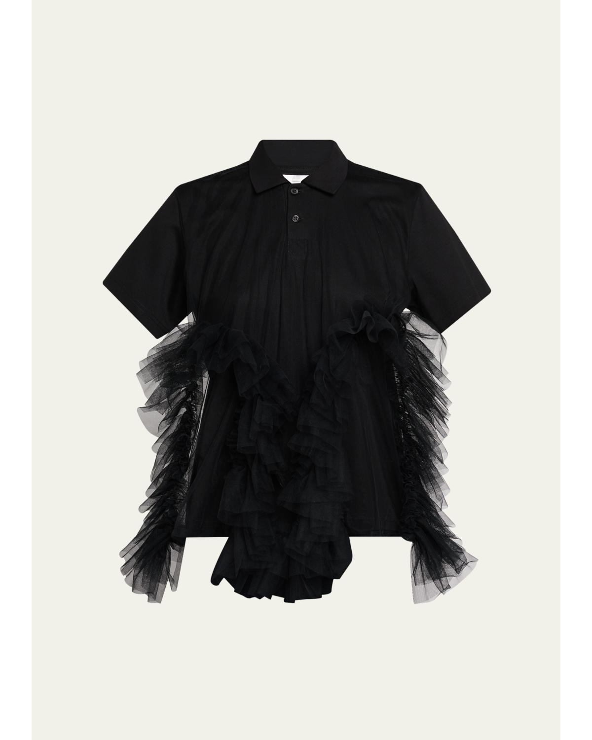 Tiered Tulle Polo