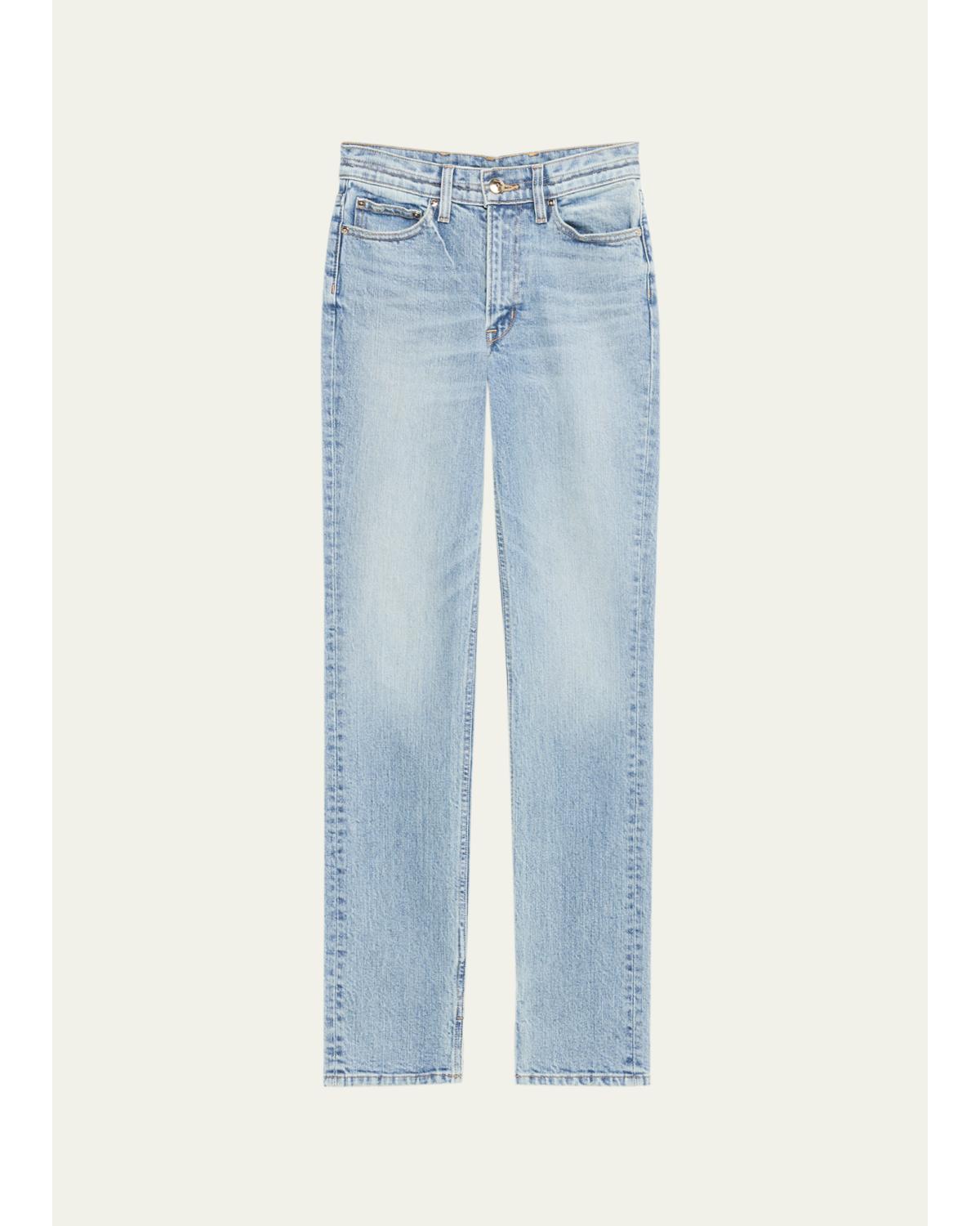 The Cecil Slit-Hem Slim Jeans
